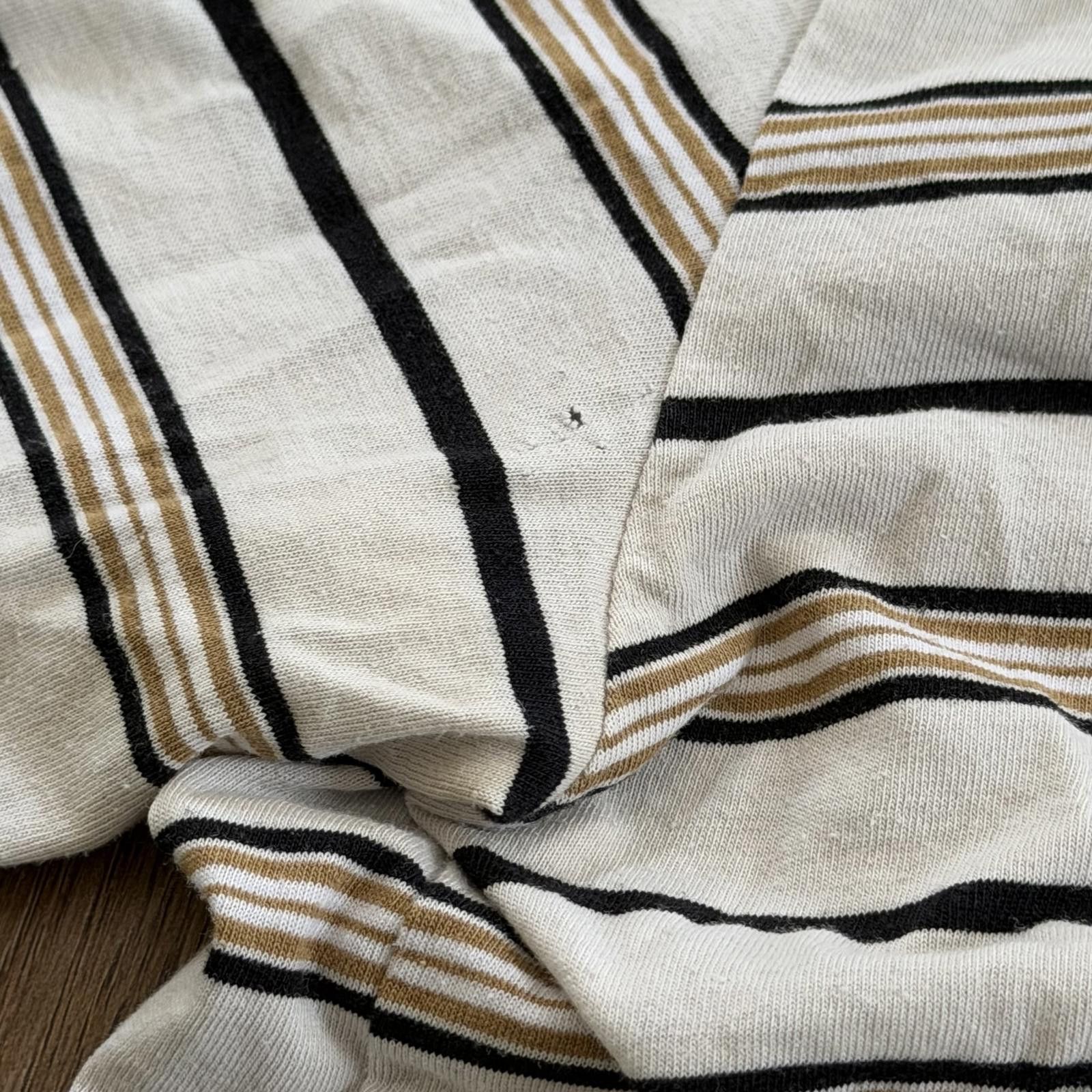 Puritan Vintage 90s Puritan Striped Polo Pocket Shirt Size US M / EU 48-50 / 2 - 6 Thumbnail