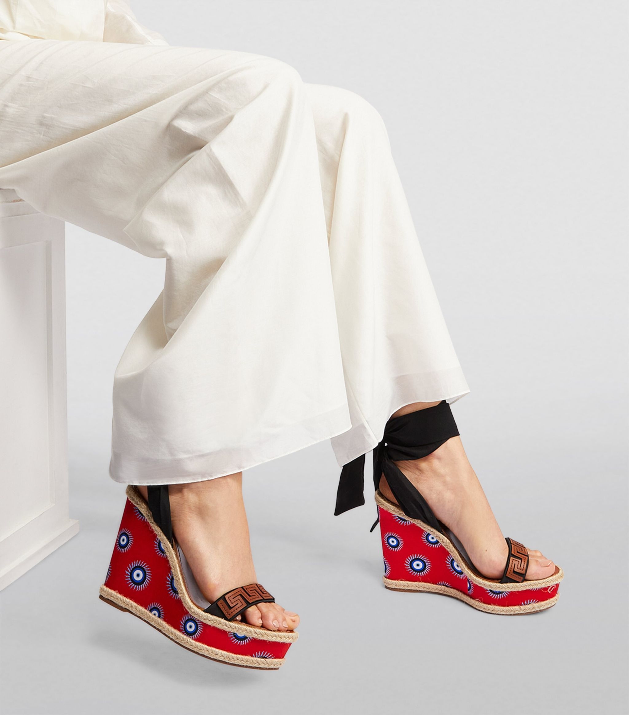 Christian Louboutin CHRISTIAN LOUBOUTIN Athina Cyclades espadrille sandals 11 Size US 11 / IT 41 - 2 Thumbnail