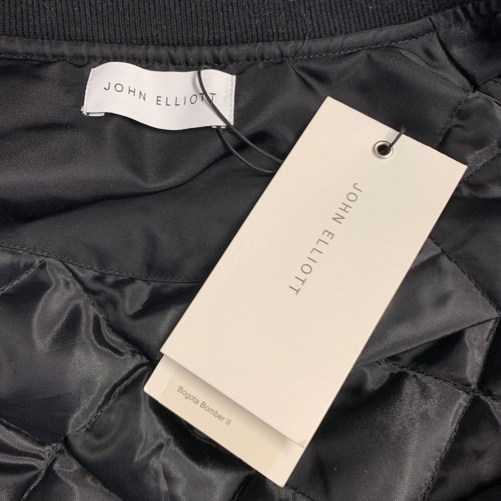John Elliott JOHN ELLIOTT Bogota II Black Nylon Zip Up Bomber Jacket Size US S / EU 44-46 / 1 - 4 Thumbnail