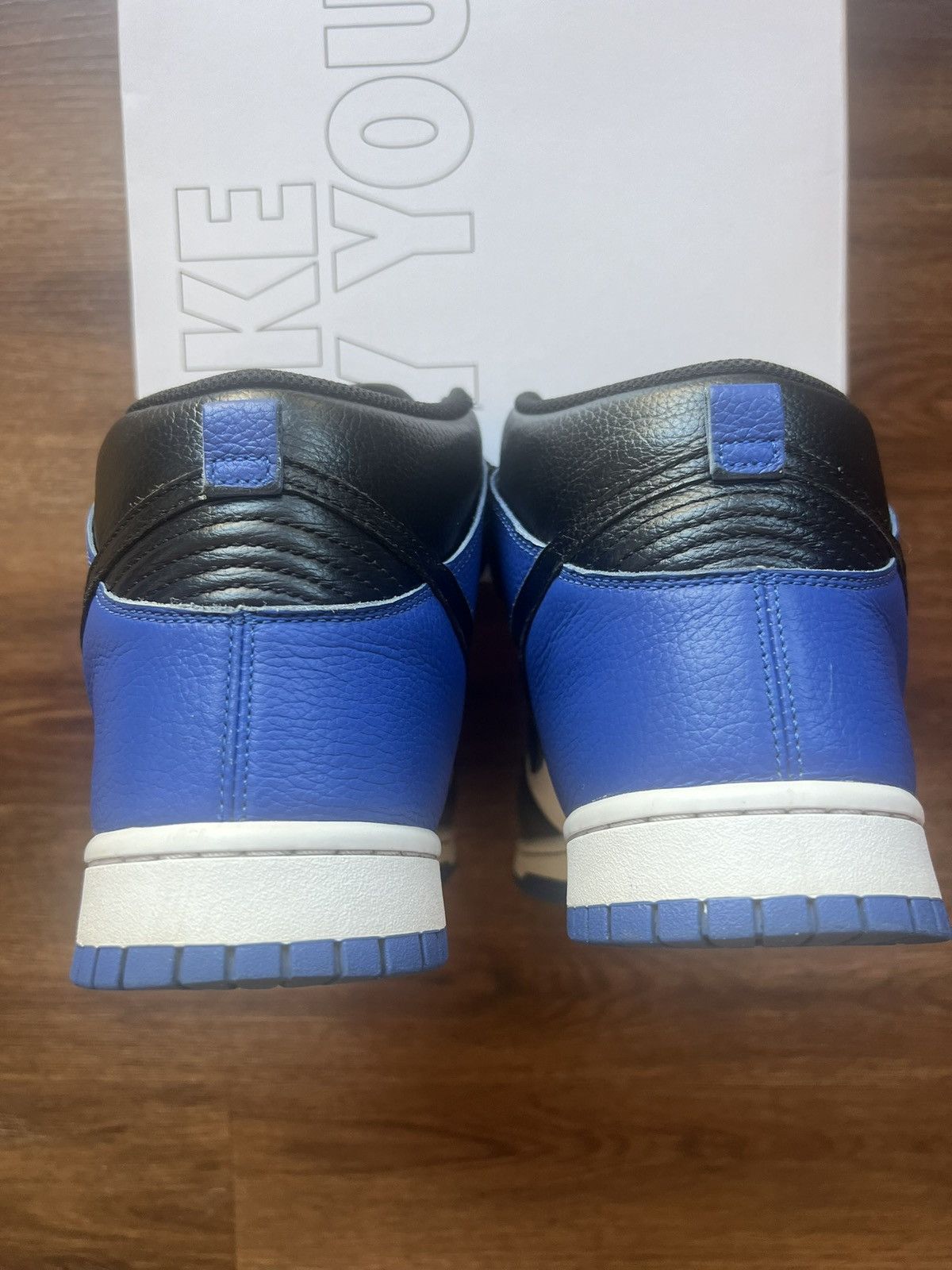 Nike Nike By You Dunk High Inspired by Fragment Jordan 1. Size US 10.5 / EU 43-44 - 8 Thumbnail