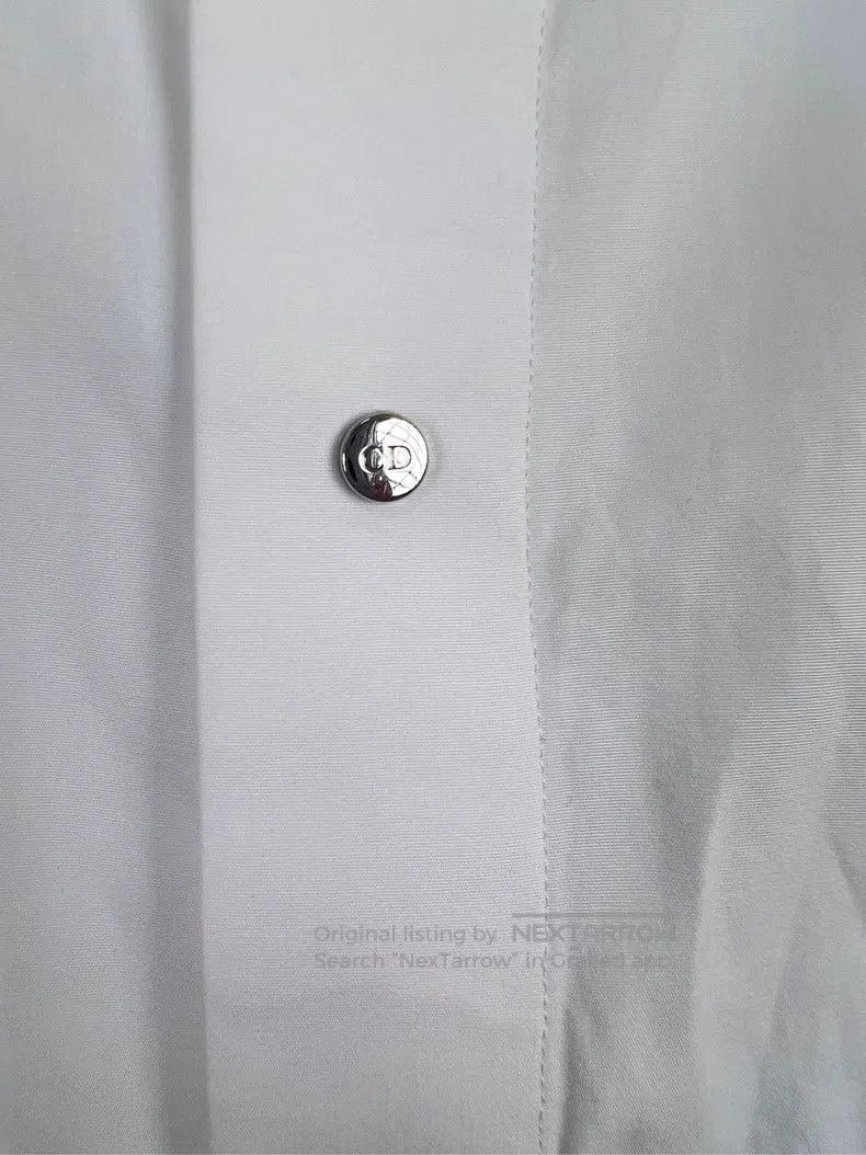 Dior Dior White long-sleeved shirt metal button CD logo Size US XXS / EU 40 - 6 Thumbnail
