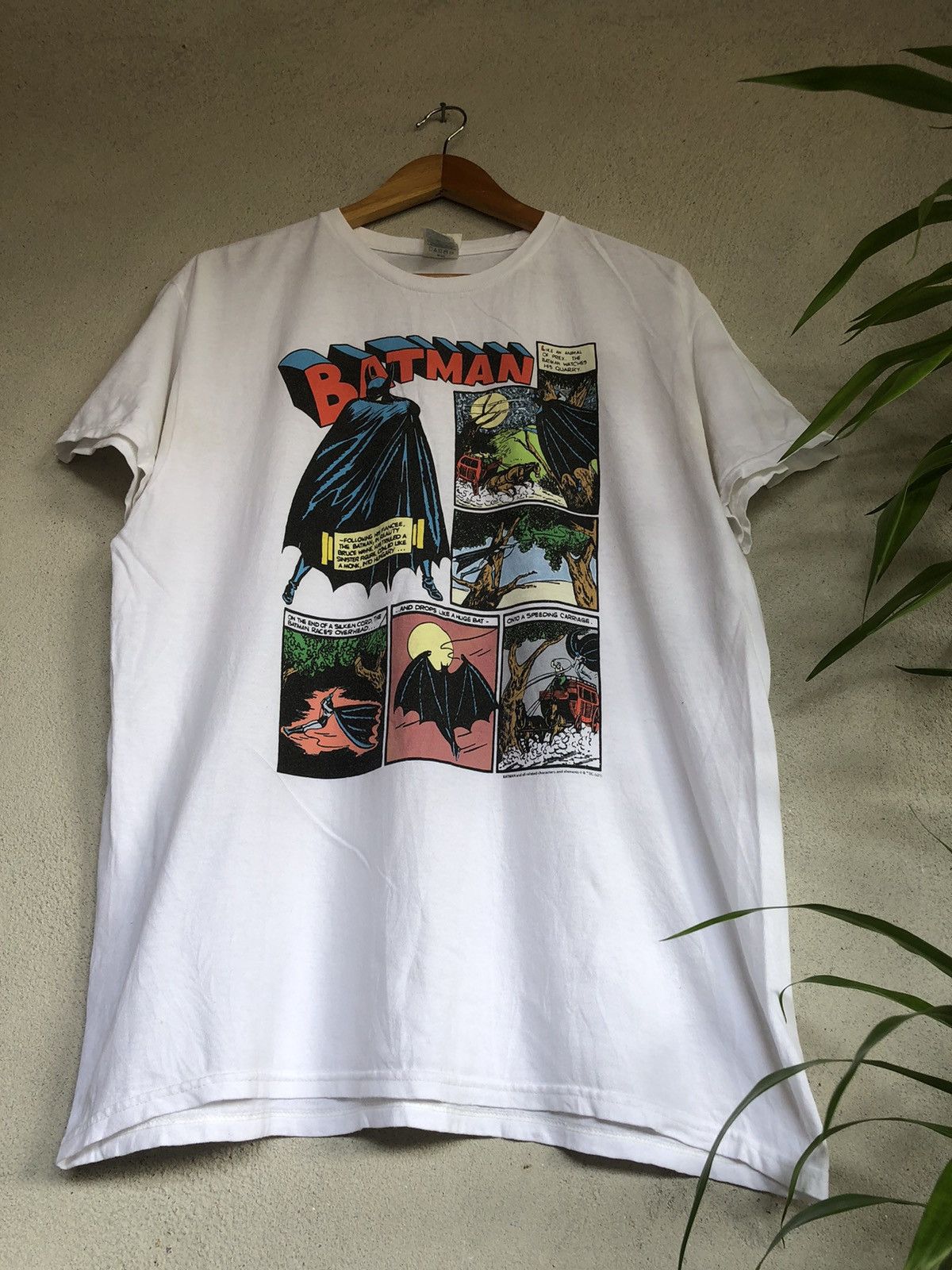 DC Comics × Vintage Vintage Y2k Delta Proweight Batman Dc Comic Book Tee Size US L / EU 52-54 / 3 - 8 Thumbnail