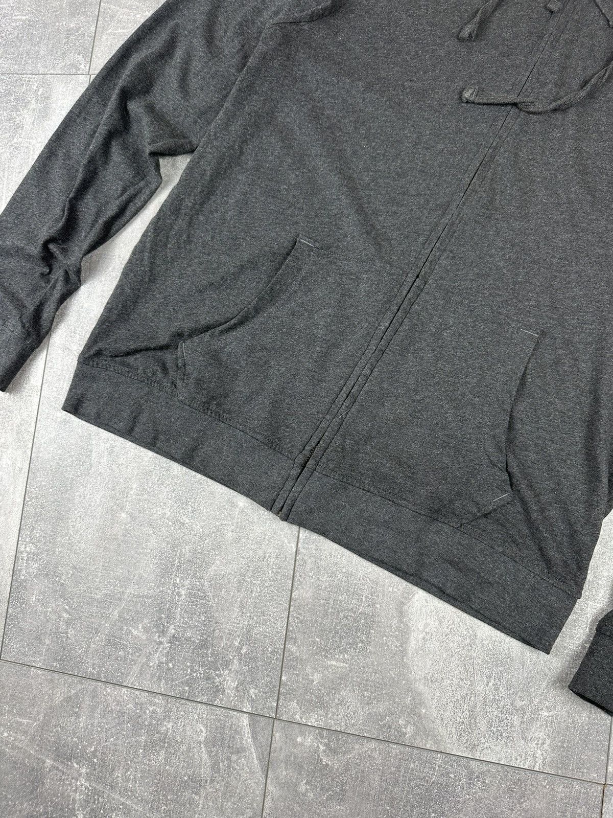 Allsaints Allsaints Mens Basic Silver Zip Up Hoodie Small Logo Size US M / EU 48-50 / 2 - 3 Thumbnail