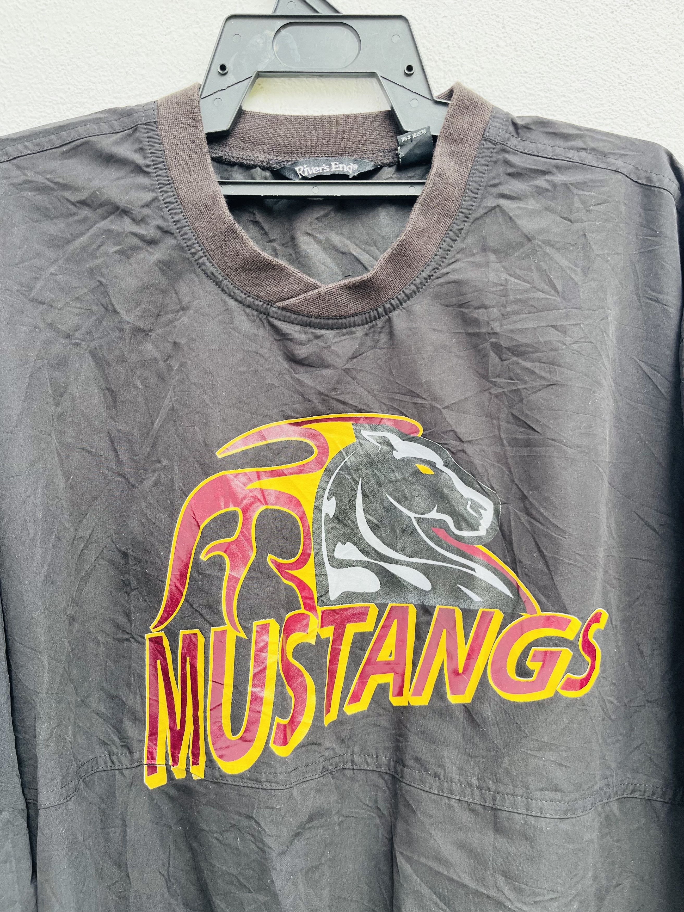 Japanese Brand × Vintage Vintage Mustang Horse Big Logo Fashion Style Size US L / EU 52-54 / 3 - 3 Thumbnail