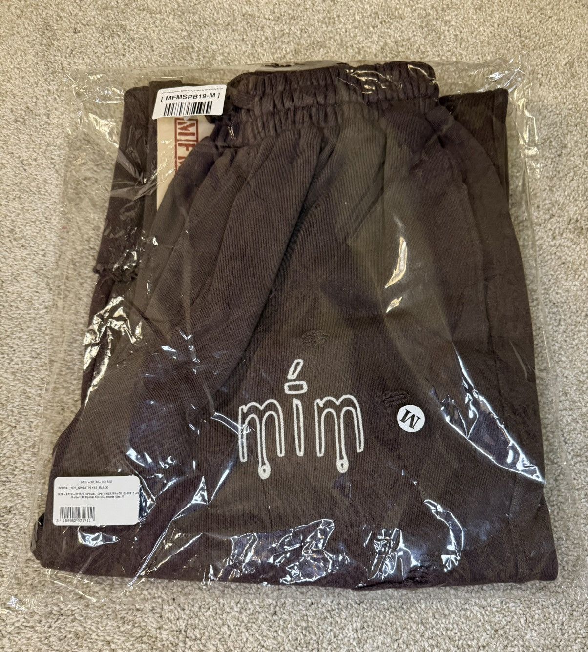 murd333r.fm Murd333r FM Special Ops Sweatpants (Militia Carbon) Size US 32 / EU 48 - 6 Thumbnail