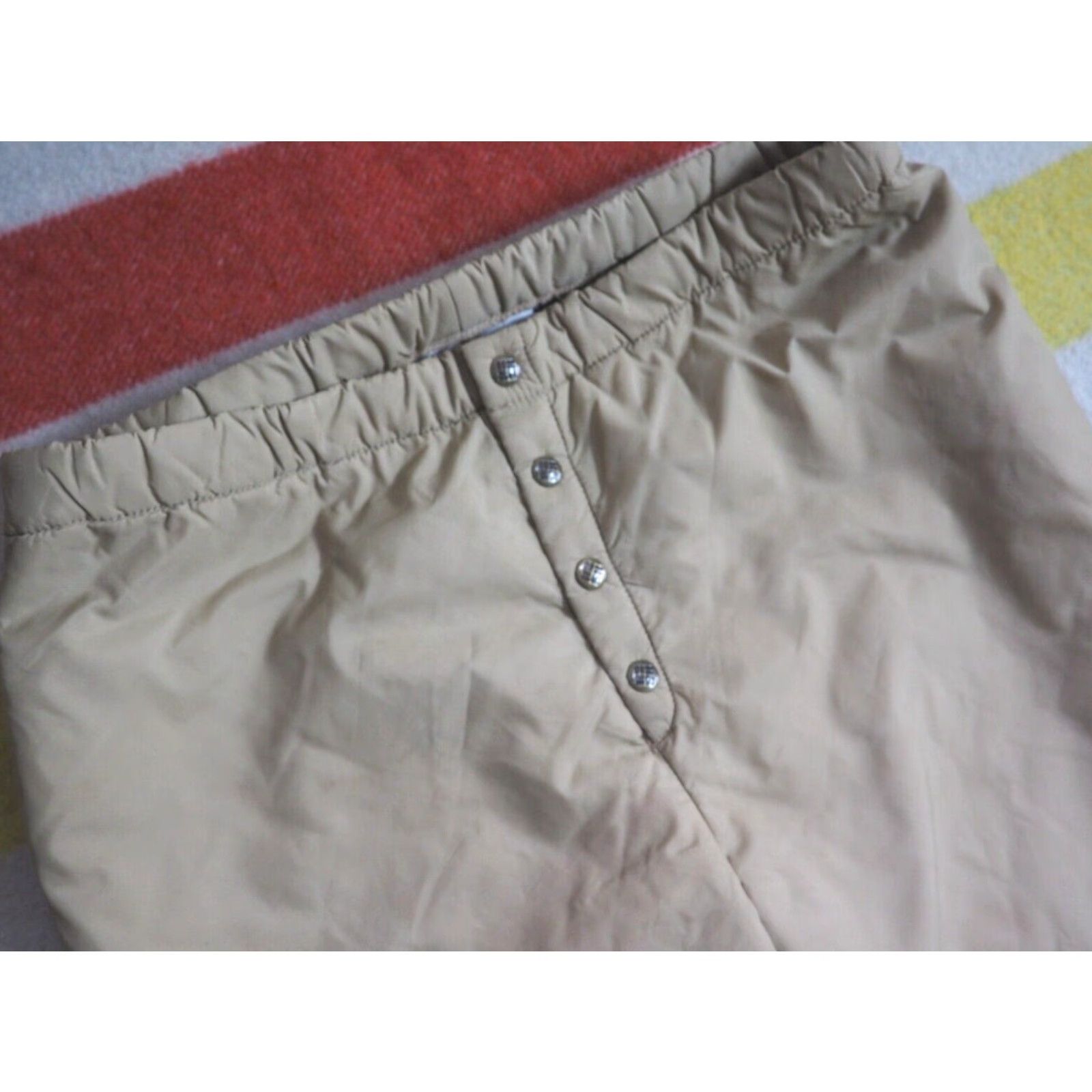 Vintage VINTAGE Columbia Beige Tan Insulated 34x31 Puffer Outdoor Hiking Pants M Size US 34 / EU 50 - 5 Thumbnail