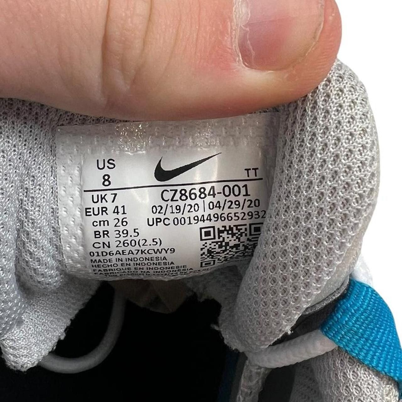 Nike Nike Air Max 95 Laser Blue - Size US 8 / EU 41 / UK 7 Size US 8 / EU 41 - 8 Thumbnail