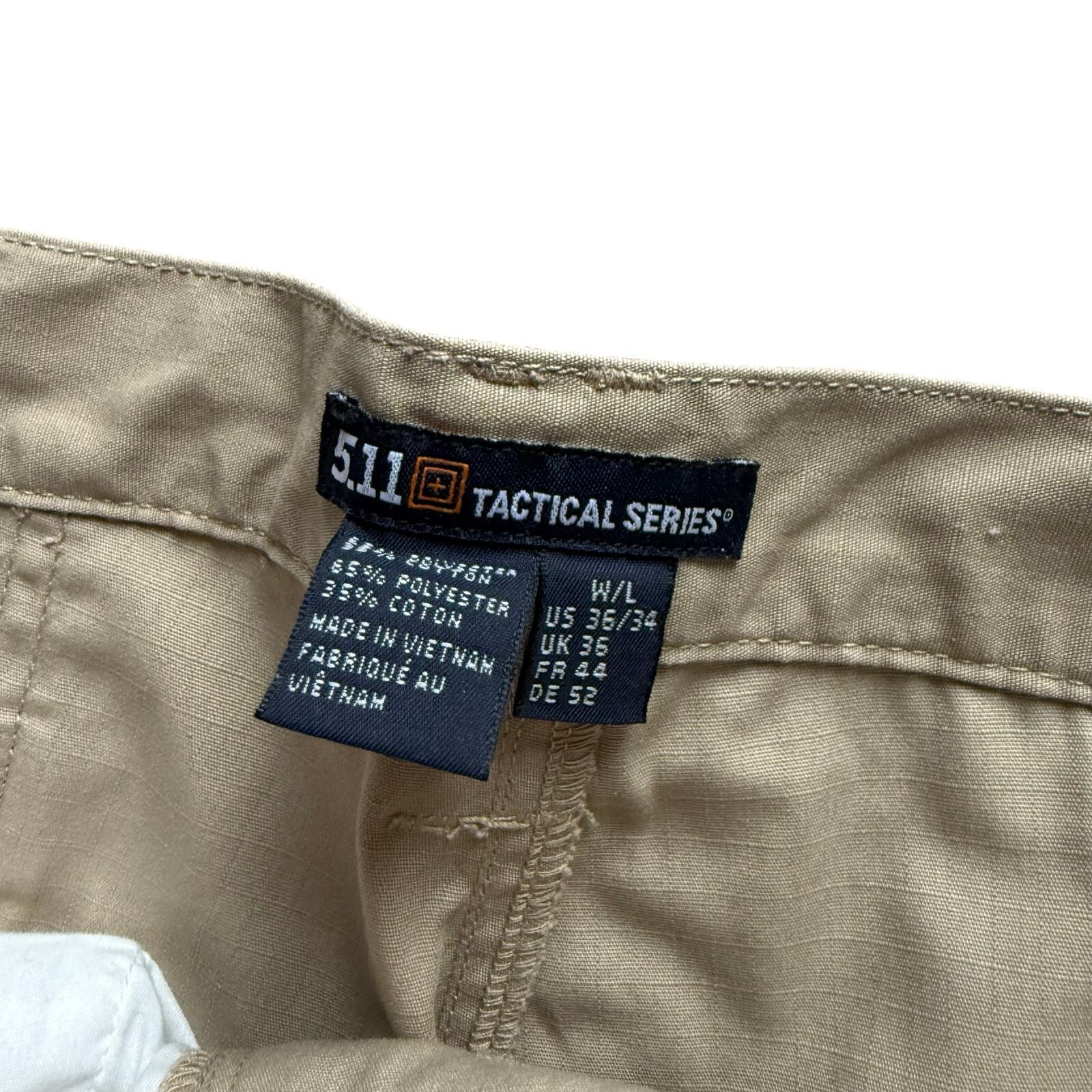 5.11 5.11 Tactical Cargo Pants Khaki Size US 36 / EU 52 - 4 Thumbnail