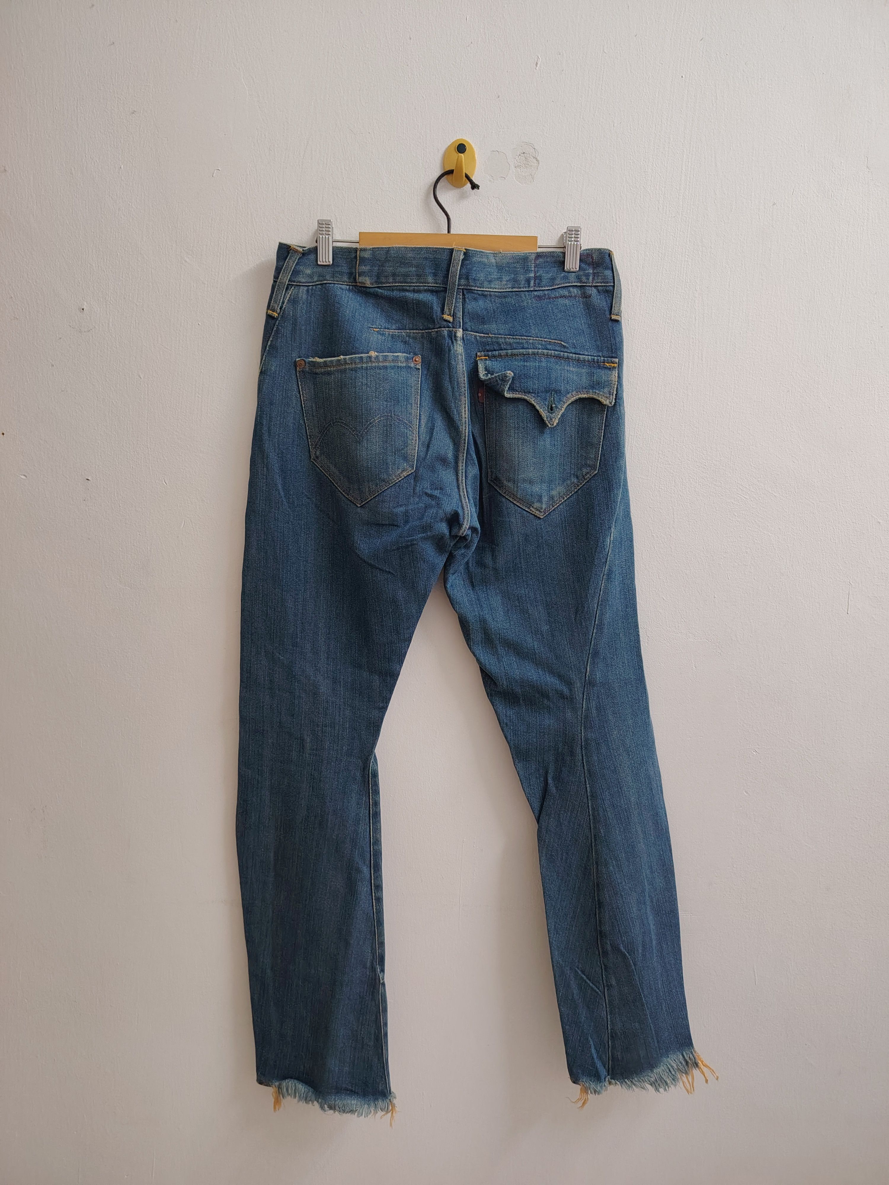 Made in Italy Vintage Levis RED Twisted Denim