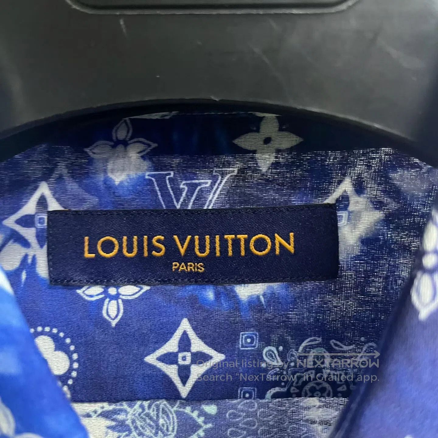 Louis Vuitton Louis Vuitton bandhnu LOGO Long-sleeved shirt with single Size US L / EU 52-54 / 3 - 2 Thumbnail