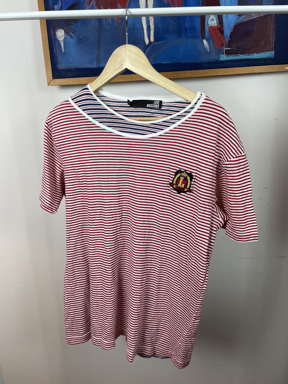 Moschino × Vintage Love moschino tshirt Size US S / EU 44-46 / 1 - 1 Thumbnail