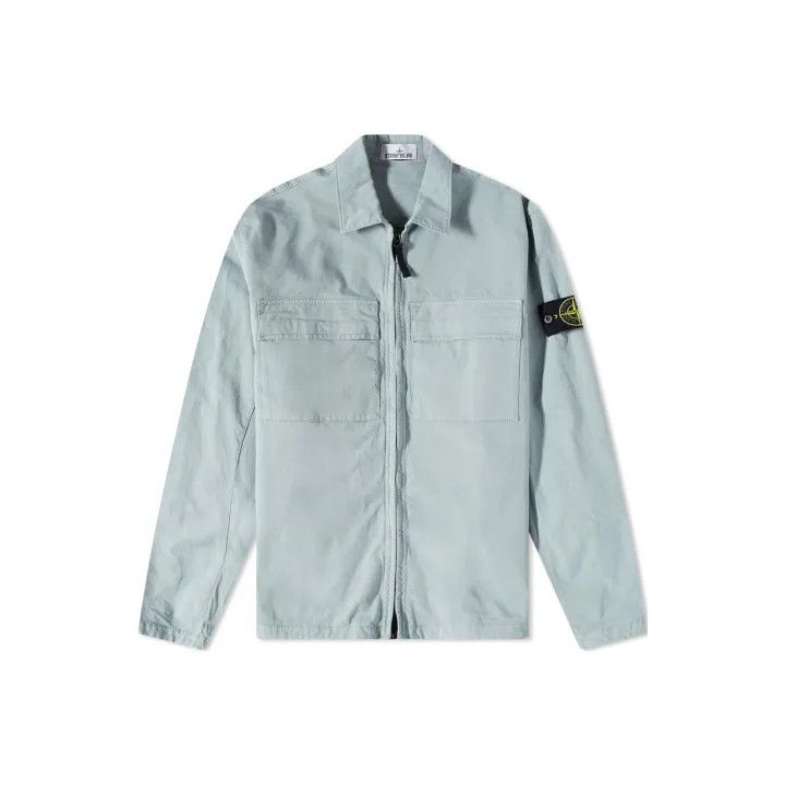 Stone Island Stone Island Blue Long Sleeve Pocket Jacket Size US XL / EU 56 / 4 - 1 Thumbnail