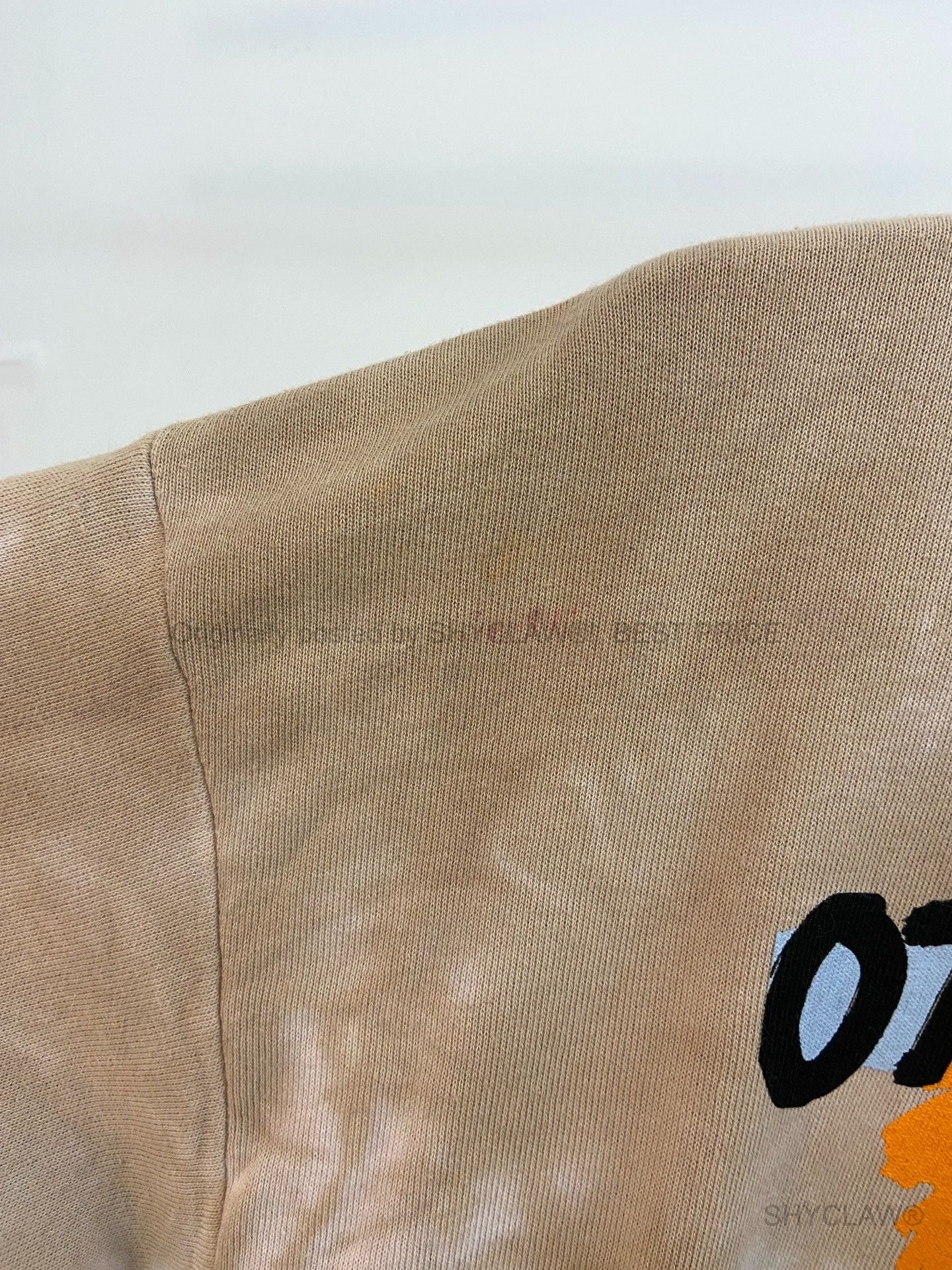 Ottolinger Graffiti Tie Dye Pullover Designer Bfajxn479 in Brown, Men's — image 5 of 6