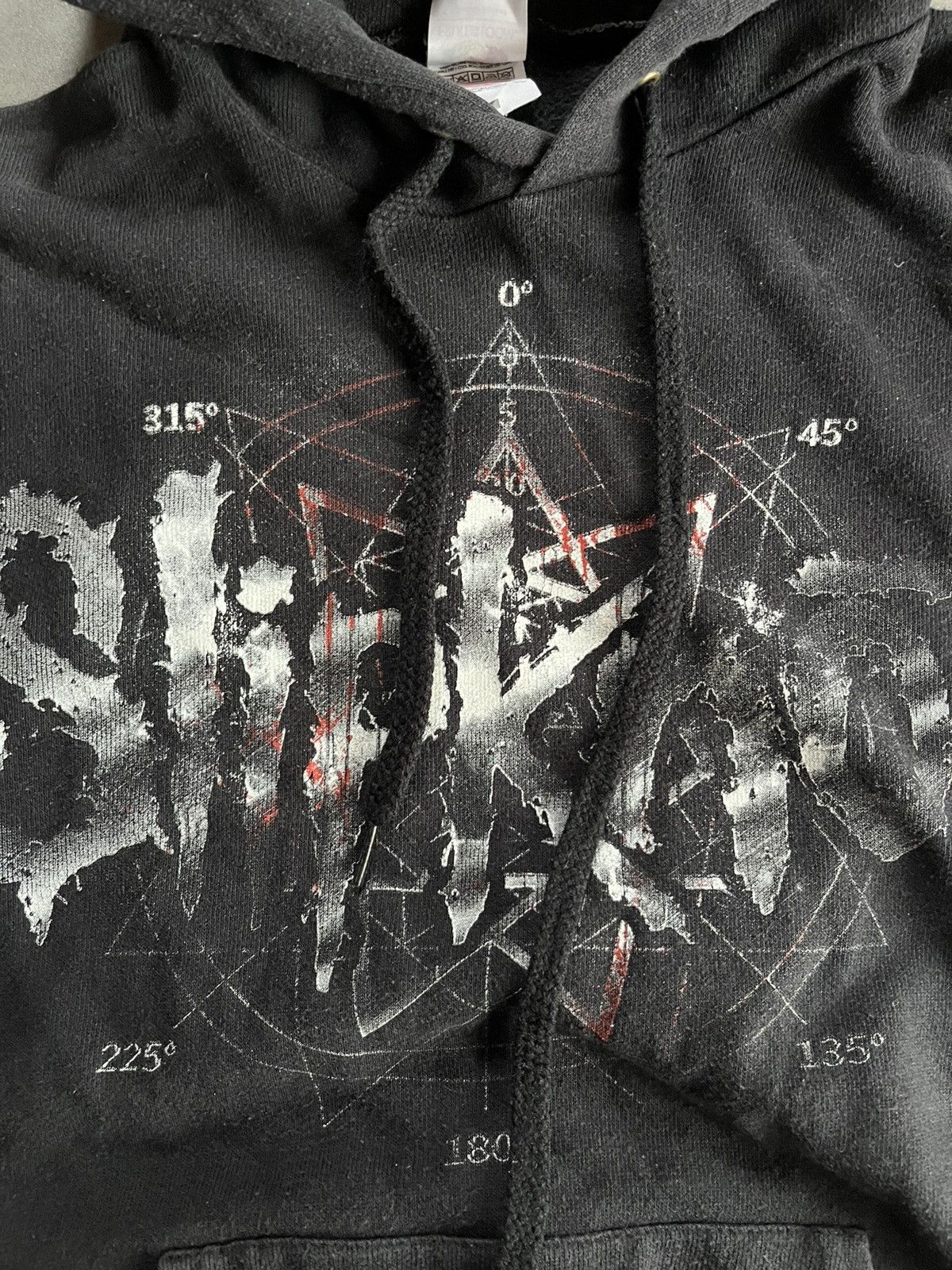 Slipknot 2013 Slipknot Iowa Printed Boxy Hoodie M S Rock Metal Band Size US M / EU 48-50 / 2 - 7 Thumbnail