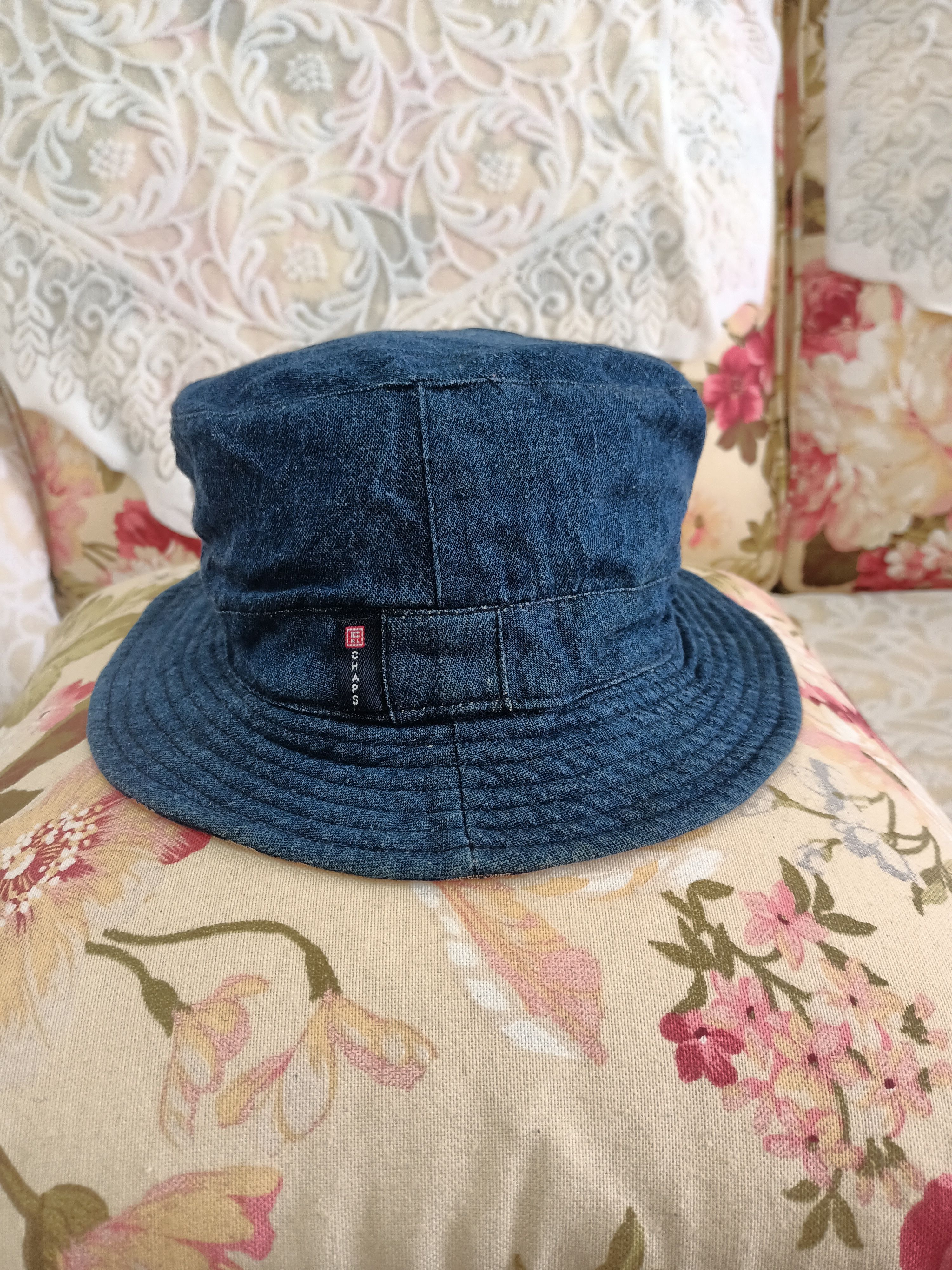 image of Chaps Ralph Laurent Hats in Denim, Men's