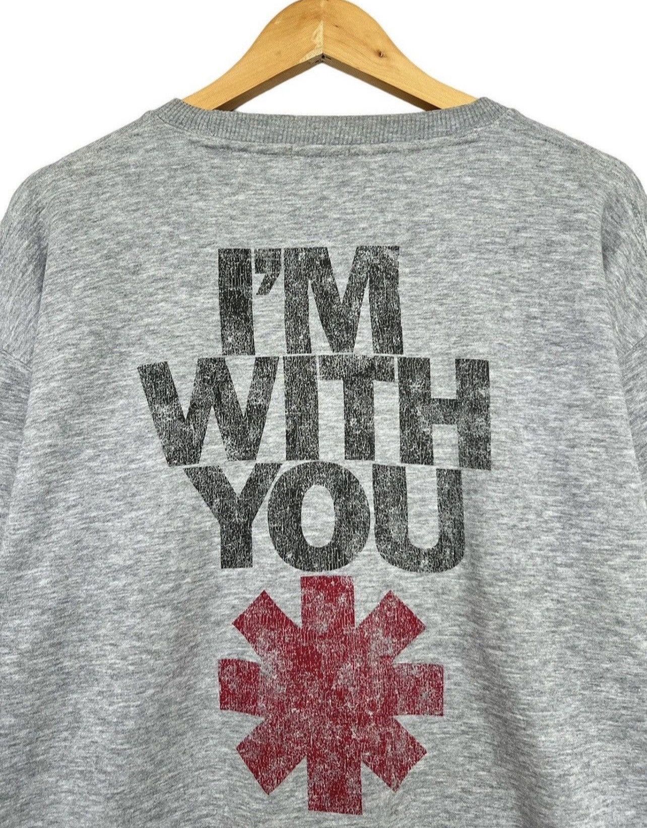 Band Tees × Japanese Brand Uniqlo Red Hot Chili Pepper Crewneck Rhcp Sweatshirt Size US M / EU 48-50 / 2 - 4 Thumbnail