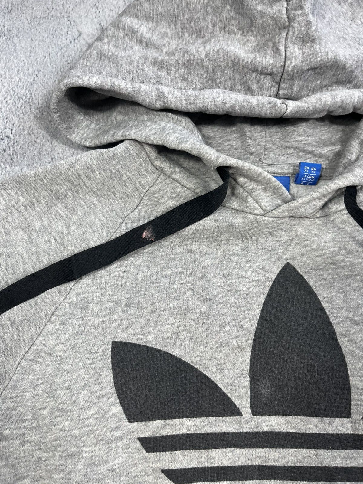 Adidas × Vintage Vintage Y2K Adidas big logo hoodie streetwear Xs Size US XS / EU 42 / 0 - 5 Thumbnail