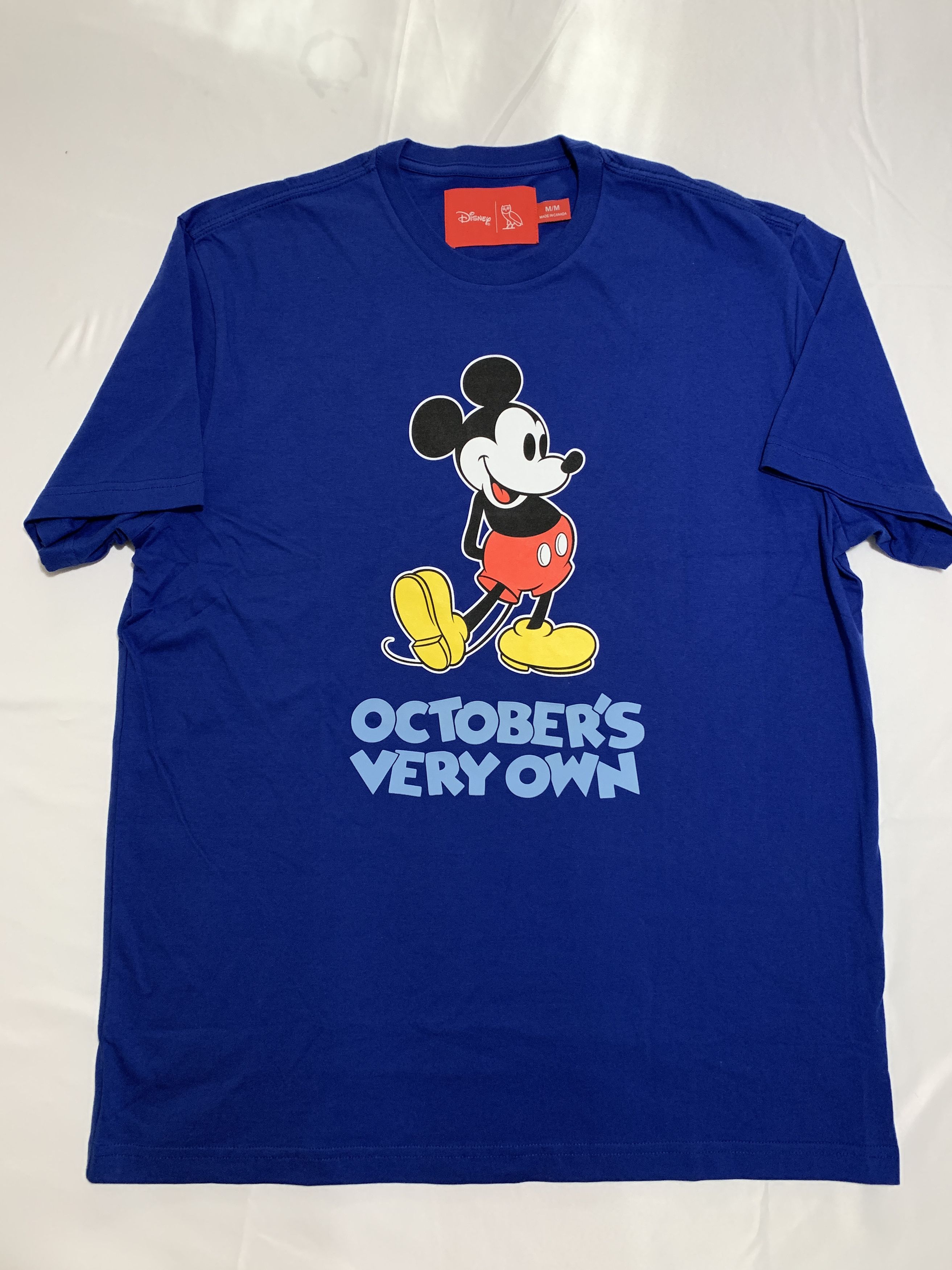 Disney DISNEY X OVO CLASSIC MICKEY T-SHIRT ROYAL BLUE Size US M / EU 48-50 / 2 - 3 Thumbnail