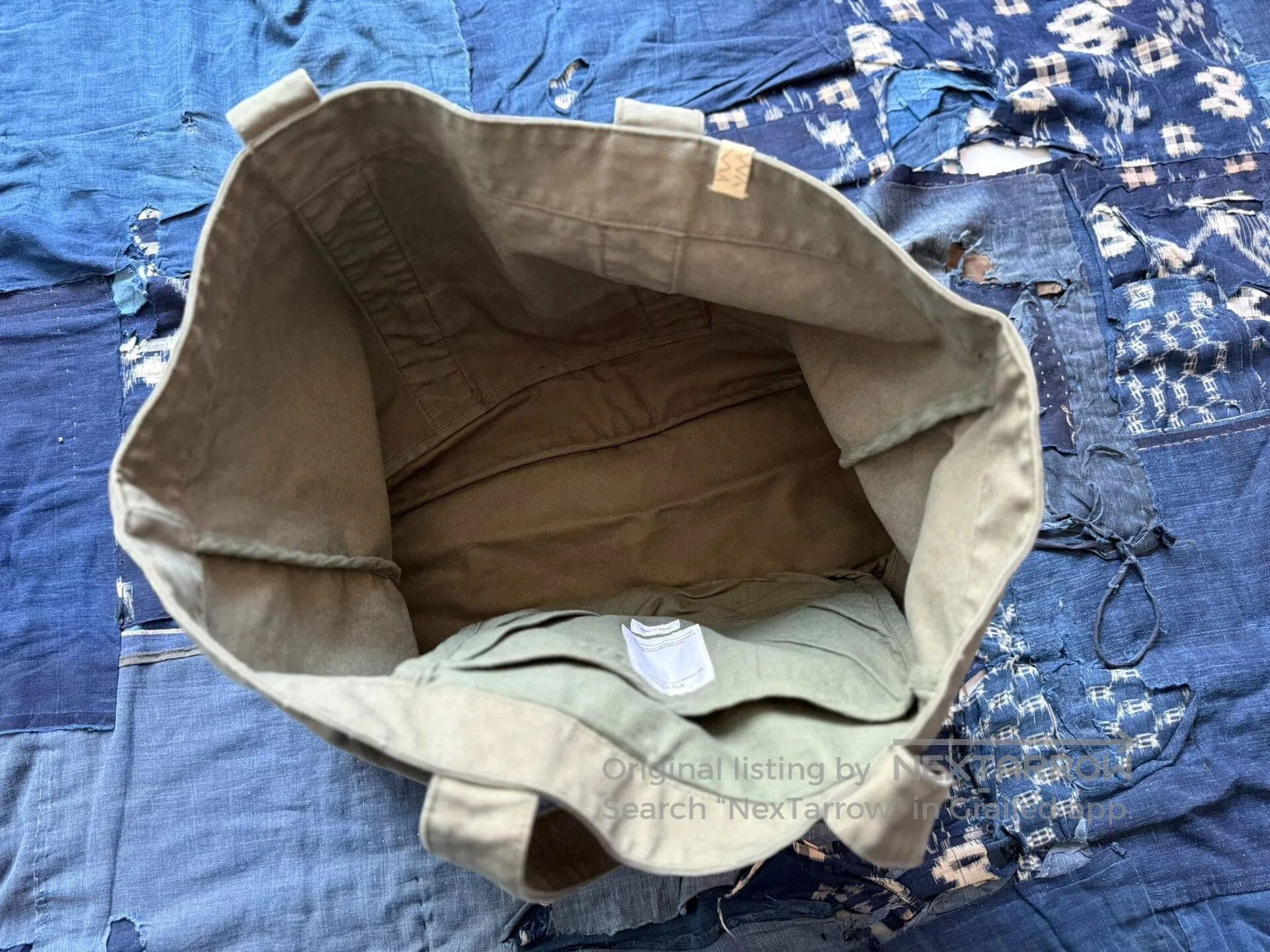 Visvim visvim 19aw homer tote canvas bag. Size ONE SIZE - 7 Thumbnail