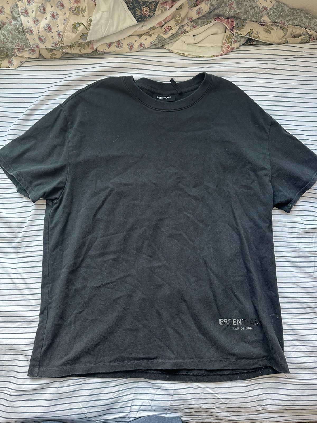 Essentials Black Essentials Fear of God T-Shirt Size S Size US S / EU 44-46 / 1 - 2 Thumbnail