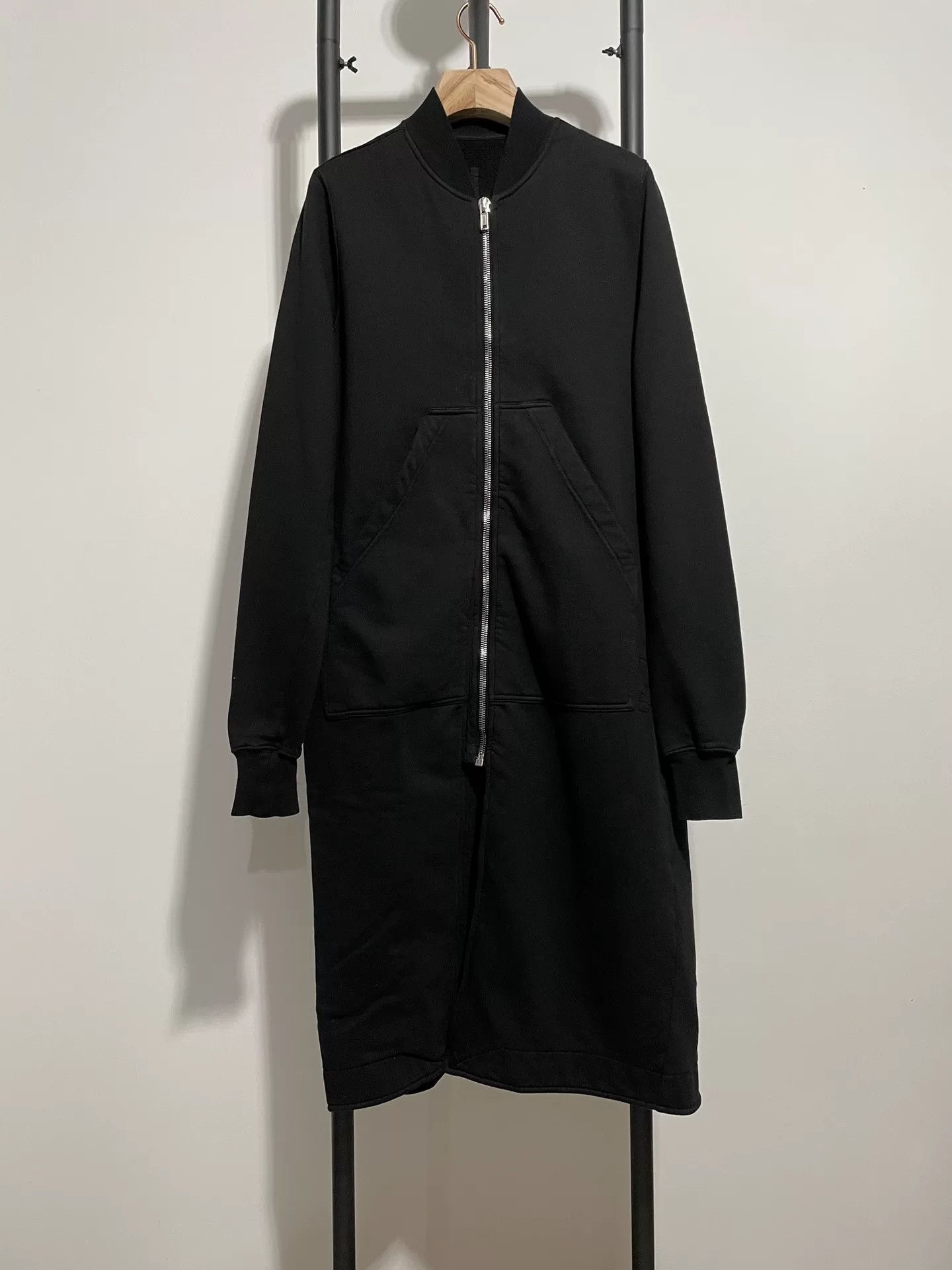 Rick Owens rick owens long ma1 sweatshirt coat Size US XS / EU 42 / 0 - 1 Thumbnail