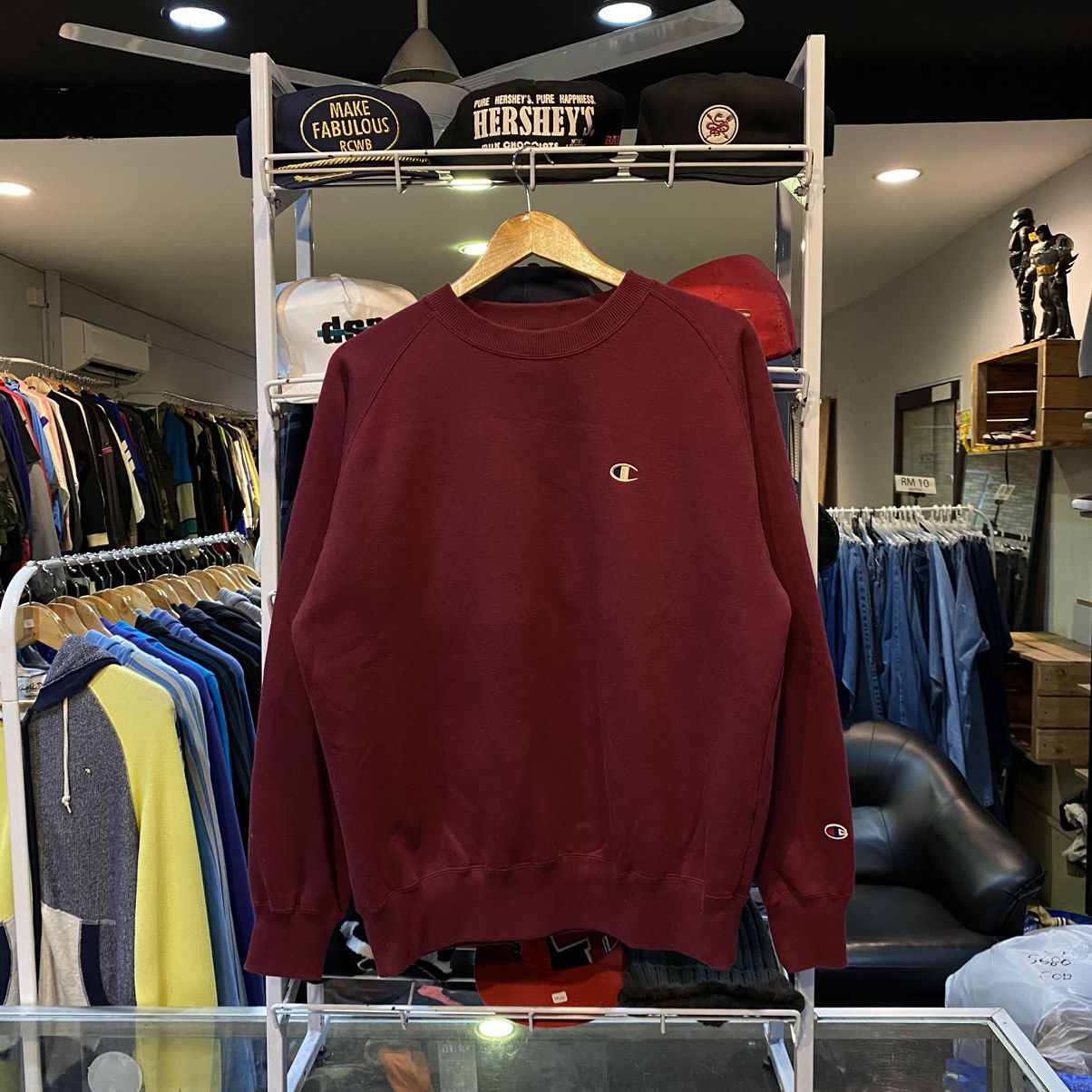 Vintage Champion Basic Logo Sweatshirt