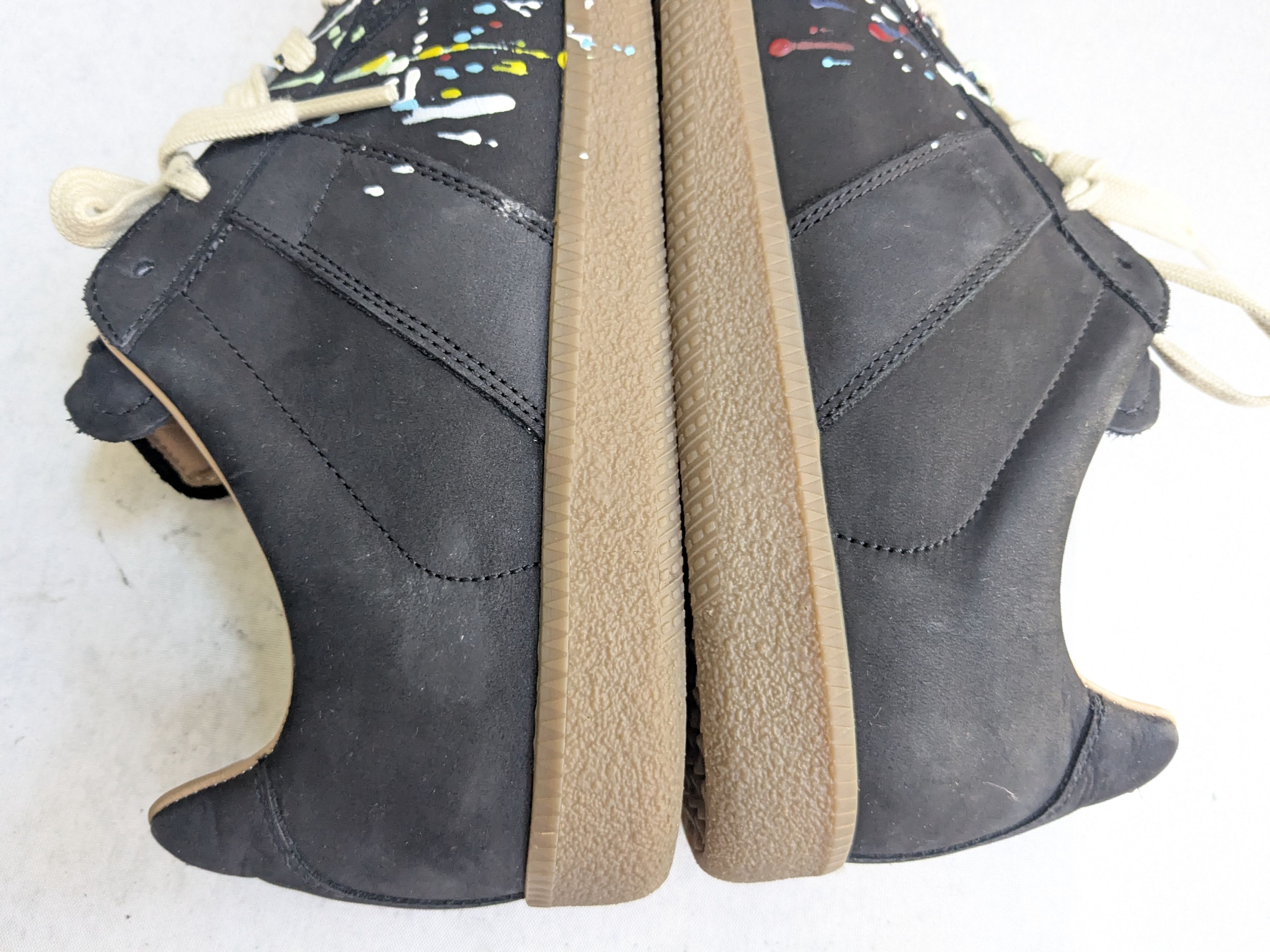 Maison Margiela Mason Marella Replica GAT Paint Splatter Black 9 42 Size US 9 / EU 42 - 9 Thumbnail