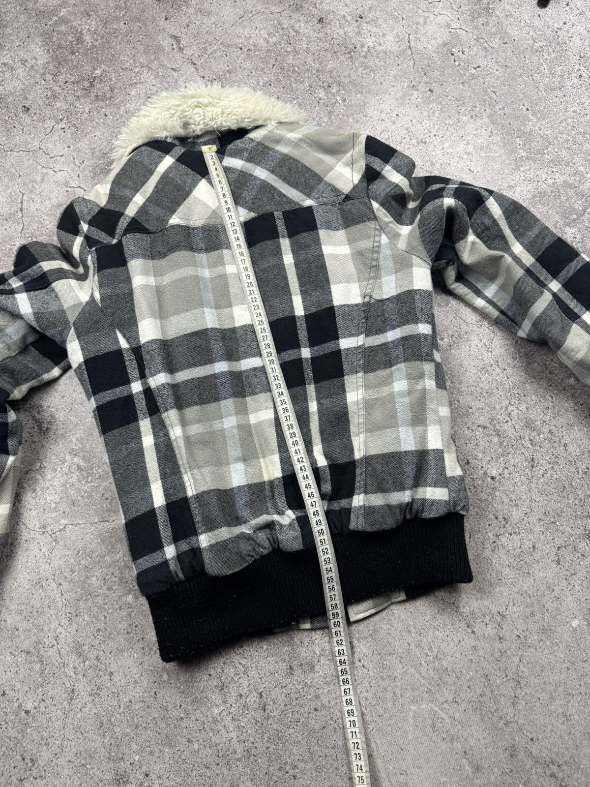 Fox Racing 00’S FOX RACING FUR Y2K BOMBER JACKET JAPANESE LGB STYLE Size S / US 4 / IT 40 - 8 Thumbnail