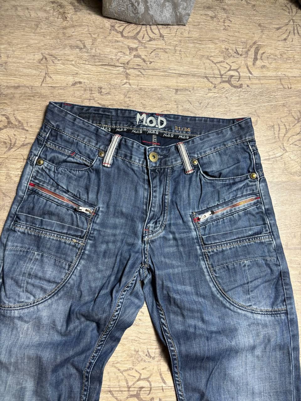 Japanese Brand M.O.D Combat VTG LGB IfSixWasNine vibe! Japan Jeans Size US 31 - 7 Thumbnail