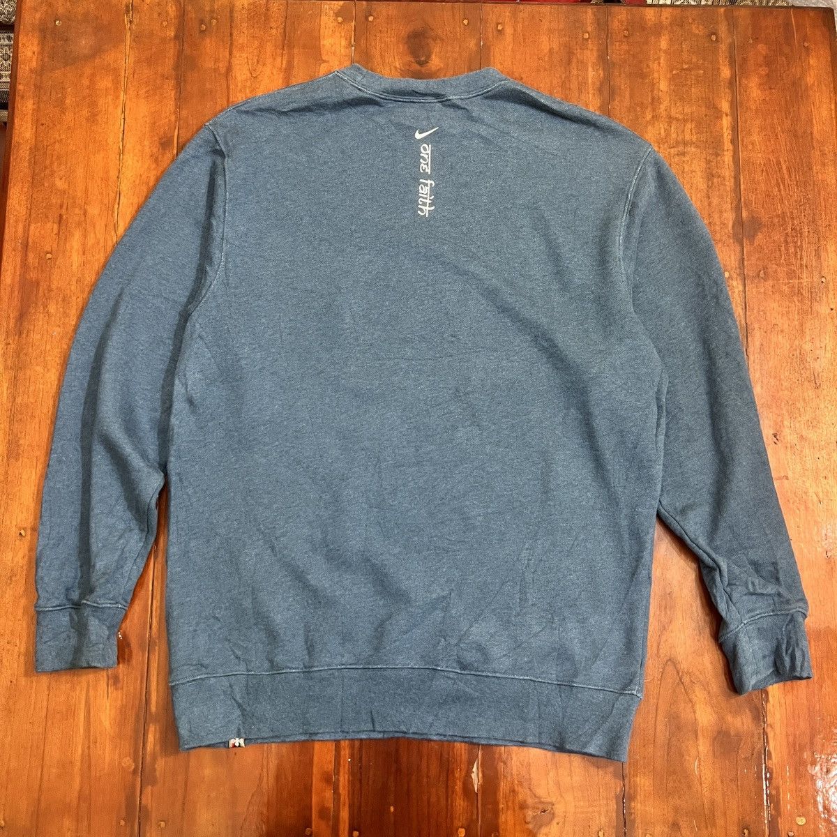 Nike VINTAGE 2000's NIKE ONE FAITH RARE Size US XL / EU 56 / 4 - 4 Thumbnail
