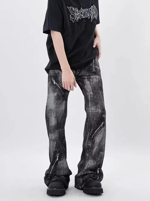 Japanese Brand Manami x Meifa Washingzip-up Design Pant Size US 28 / EU 44 - 2 Thumbnail