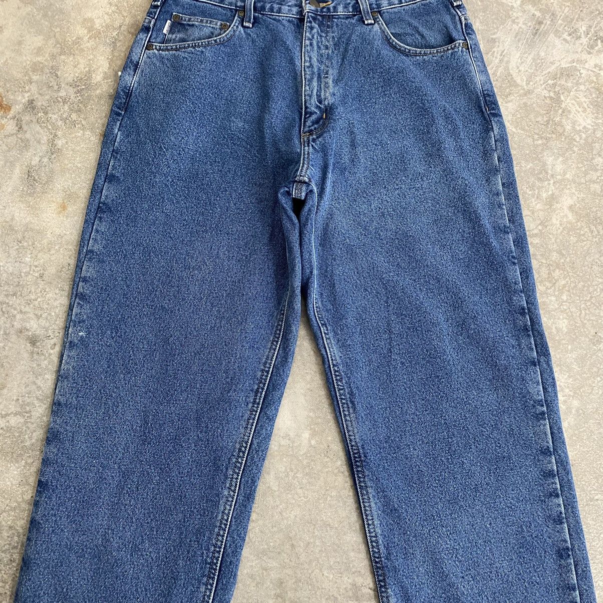 Carhartt Vintage Carhartt Blanket Lined Relaxed Fit Denim Jeans Size US 35 - 9 Thumbnail