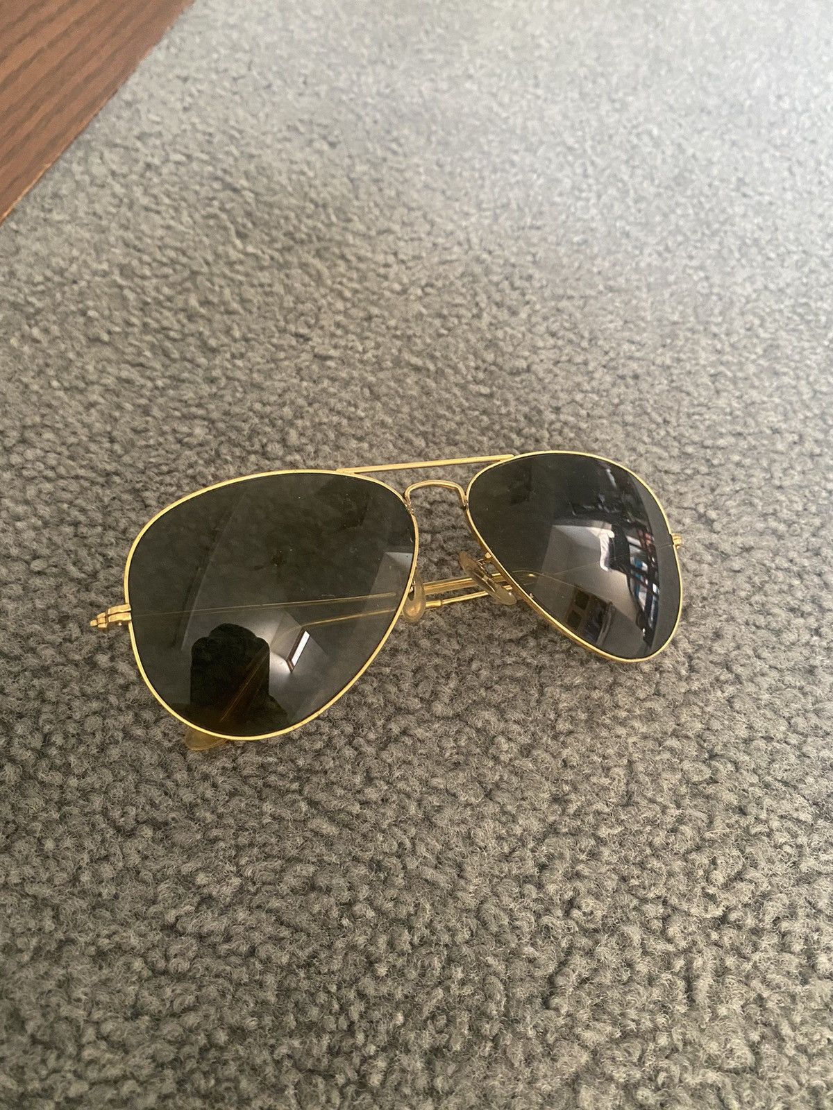 Rare Vintage 1960s Ray Ban Aviator Sunglasses