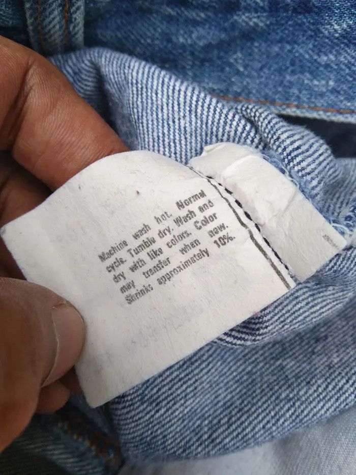 Levi's × Vintage 80s Vintage Levis 501 Made In USA Denim Jeans 28x32 Size US 28 / EU 44 - 7 Thumbnail