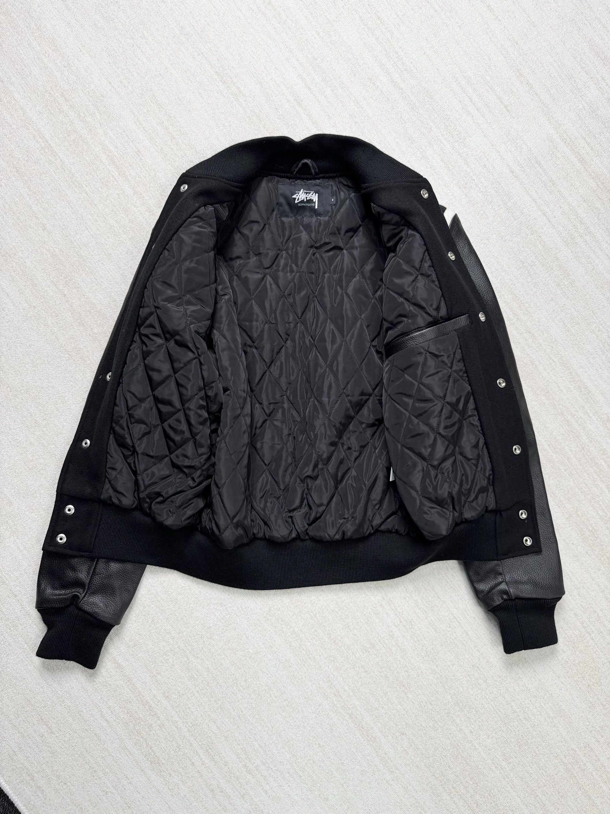 Sophnet. UNWORN* Varsity Jacket Black 16th Anniversary Collection Size US S / EU 44-46 / 1 - 7 Thumbnail