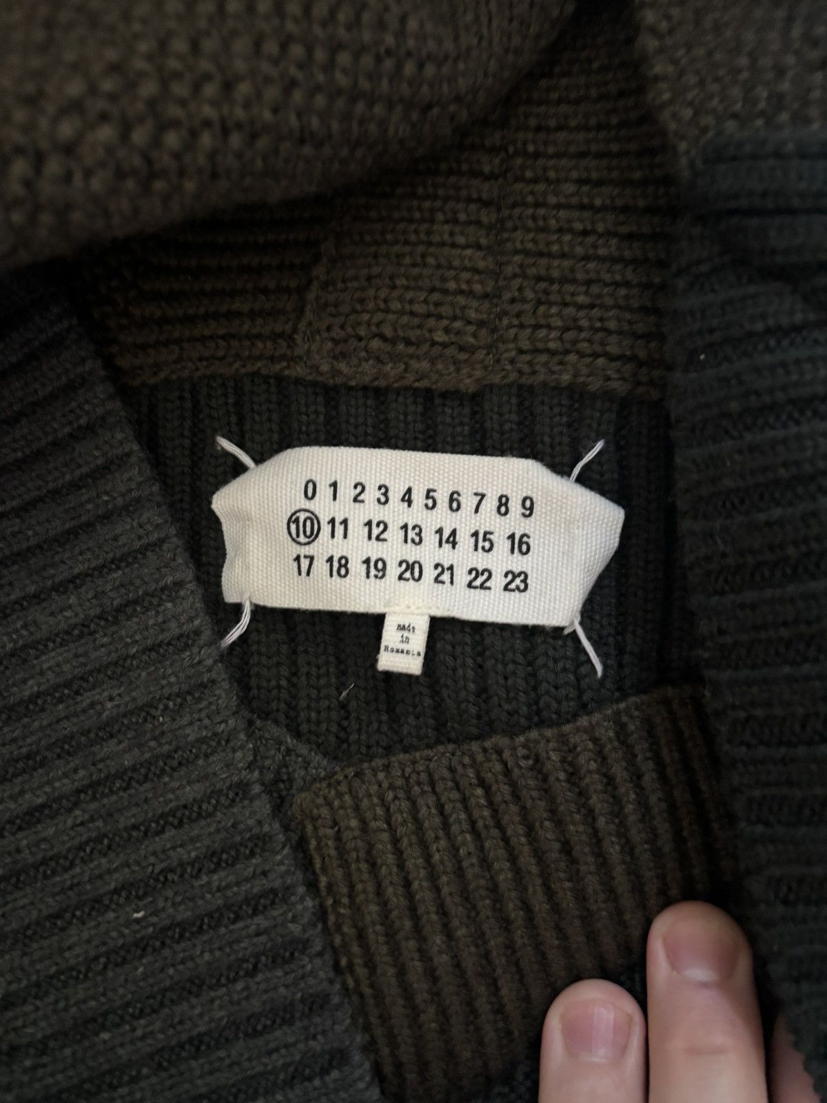 Maison Margiela AW13 Artisanal Reconstructed Beanie Sweater Size US M / EU 48-50 / 2 - 6 Thumbnail