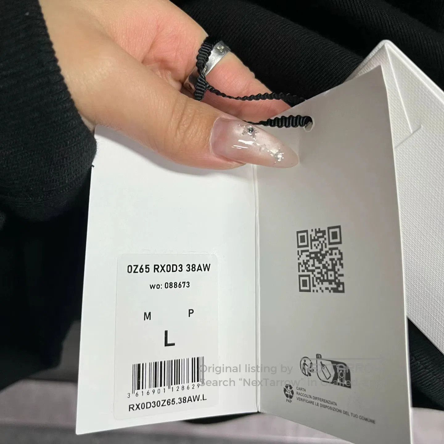 Celine Celine 2025 Contrast Button Long. Size US L / EU 52-54 / 3 - 4 Thumbnail