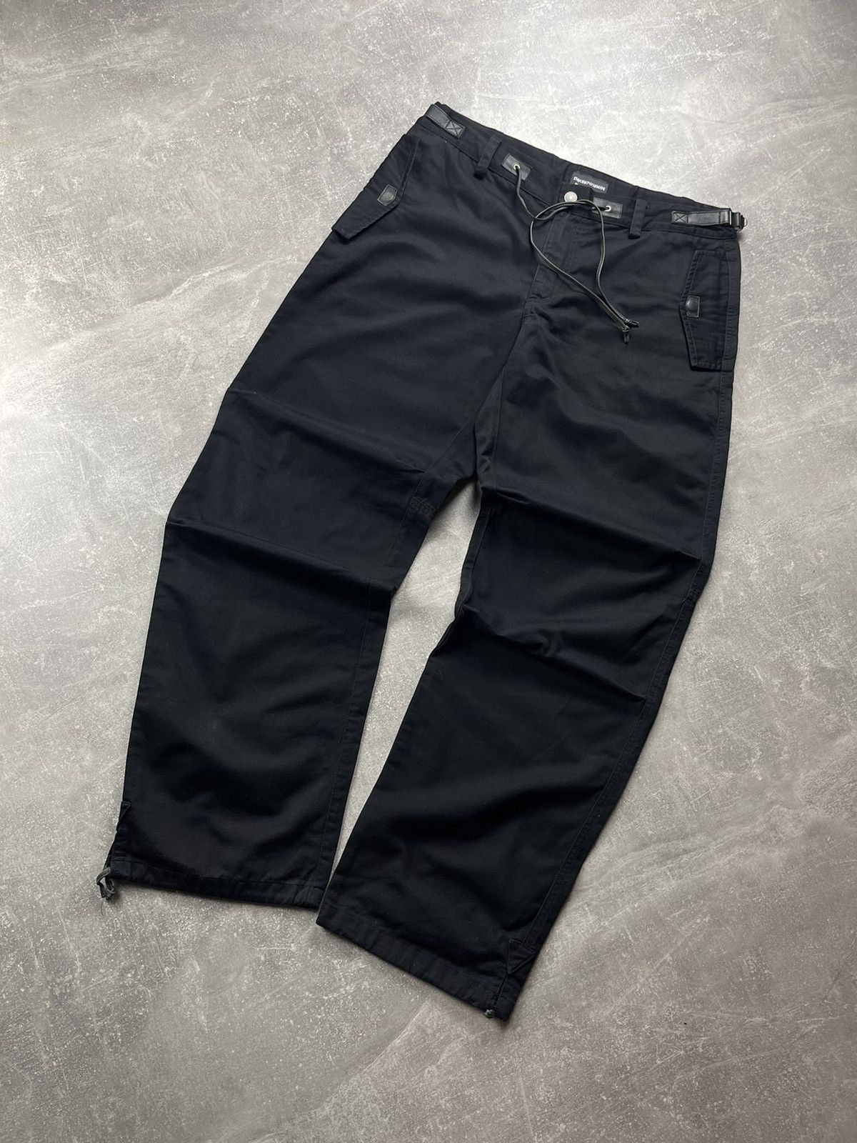 Emporio Armani Emporio Armani Technical Cargo Pants Black Size 50 Size US 34 / EU 50 - 6 Thumbnail