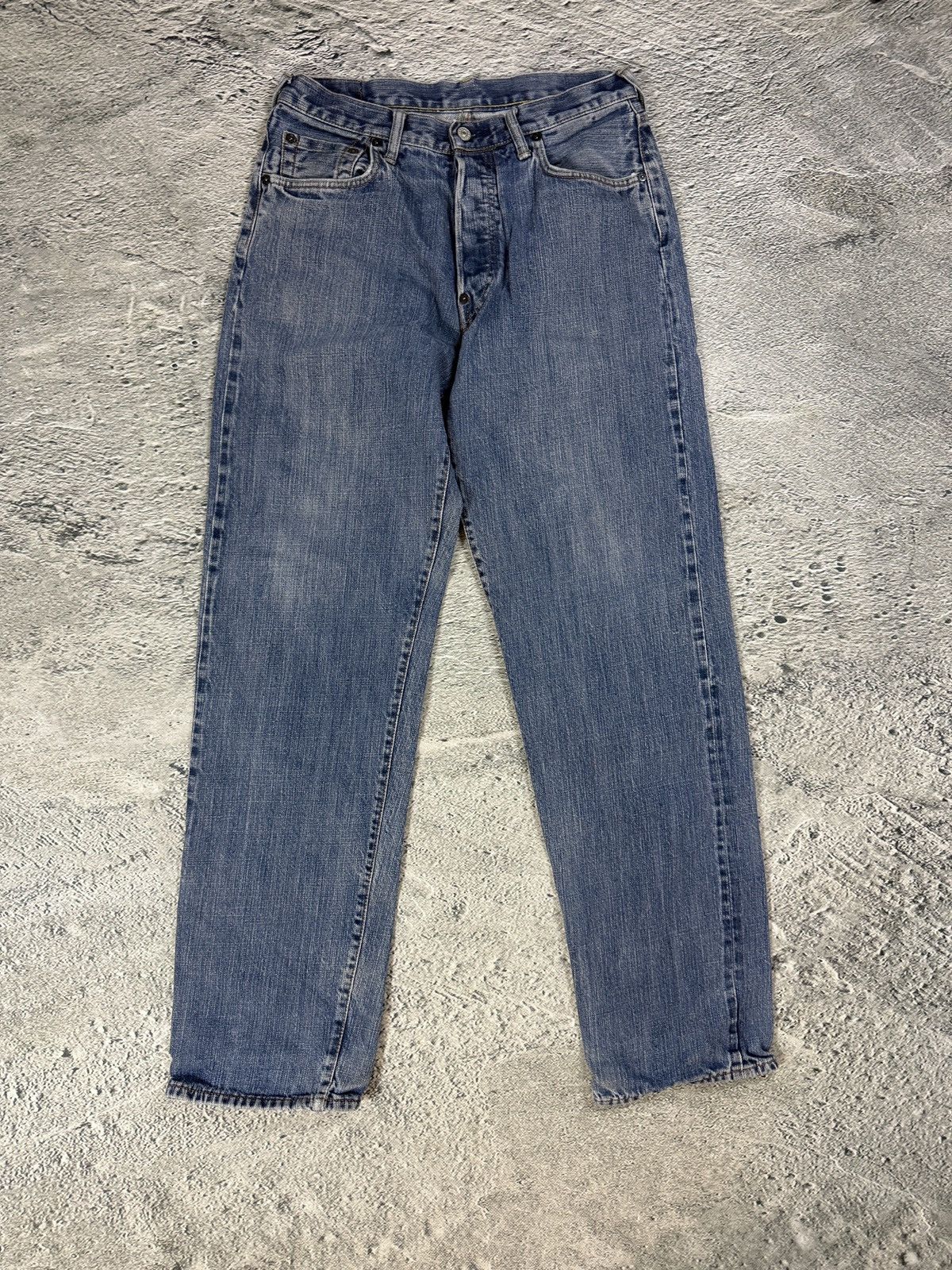 Evisu Evisu jeans daicock gold big logo embroidery selvedge denim Size US 33 - 5 Thumbnail