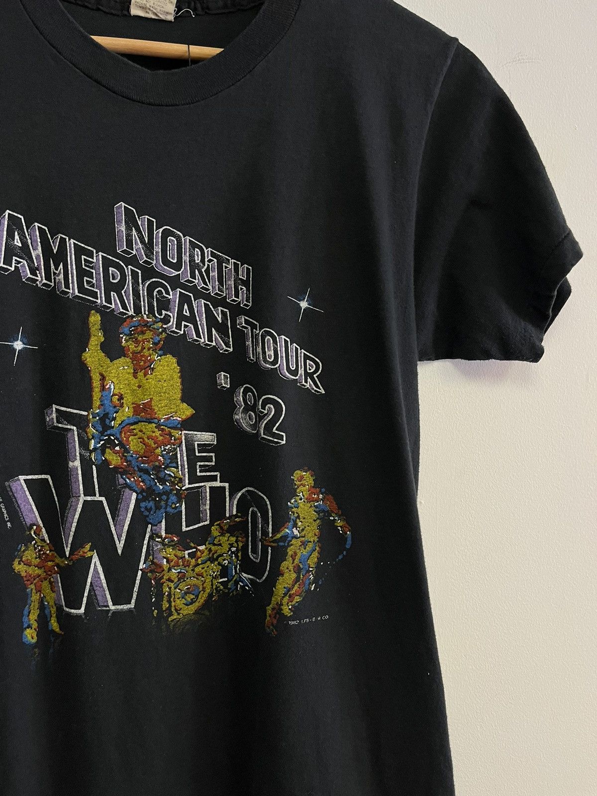 Vintage 1982 The Who Band Tee Size US M / EU 48-50 / 2 - 2 Thumbnail