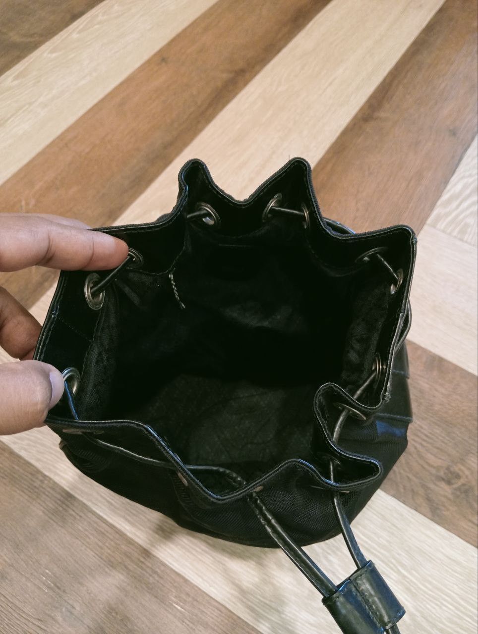 Gucci LUXURY GUCCI BAMBOO NYLON BUCKET BAG Size ONE SIZE - 9 Thumbnail