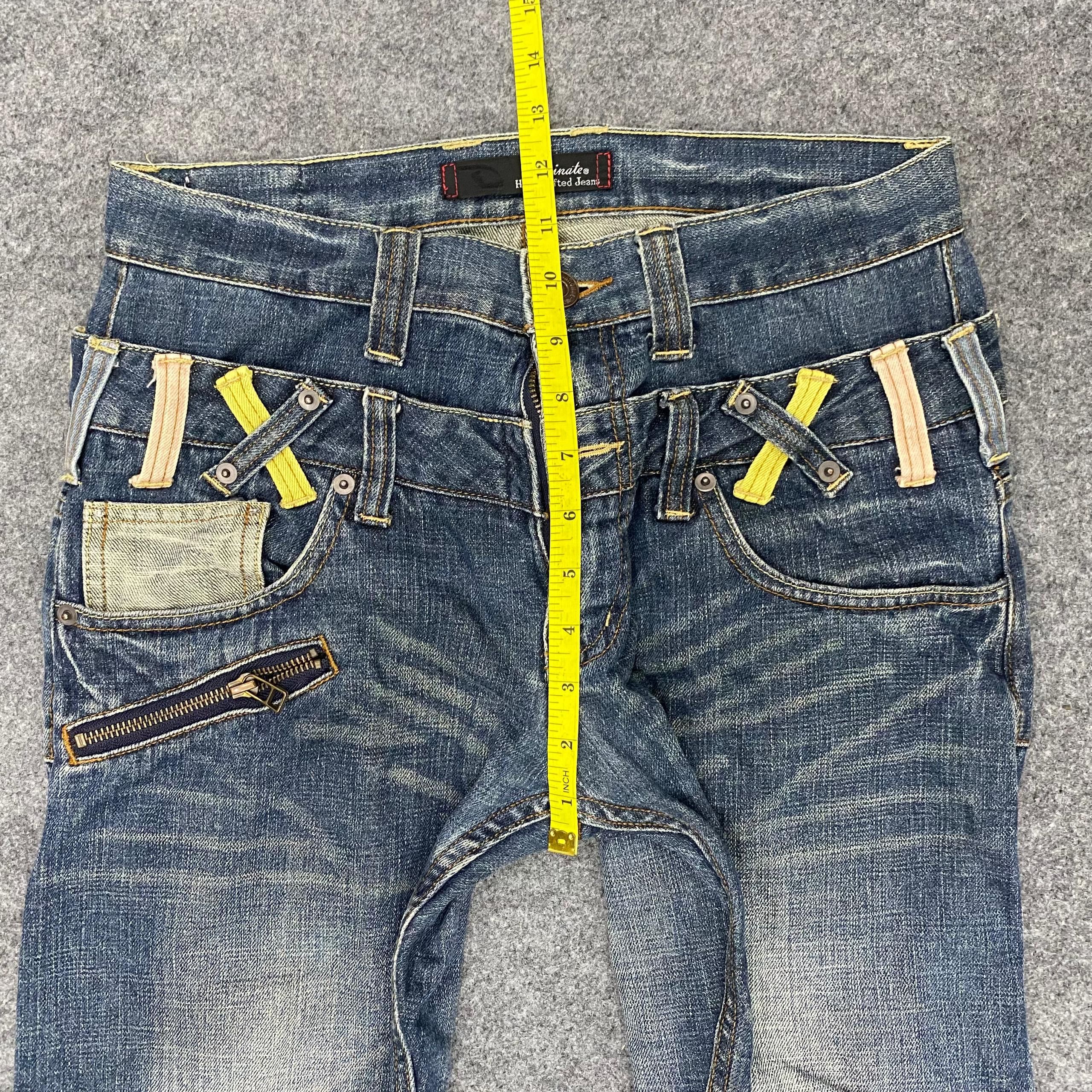 Le Grande Bleu (L.G.B.) 💥Best Offer💥Vintage Dominate Double Waist Denim Size US 30 / EU 46 - 6 Thumbnail