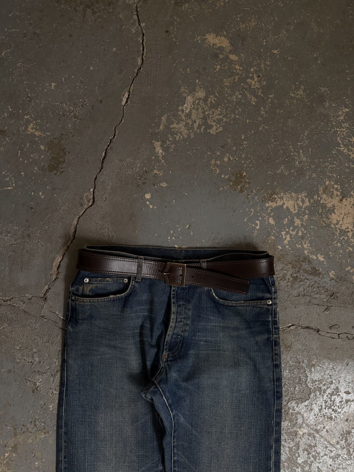 Dior SS05 “Beck/Untitled” D Point Belt sz 95 - hedi slimane Size ONE SIZE - 4 Thumbnail