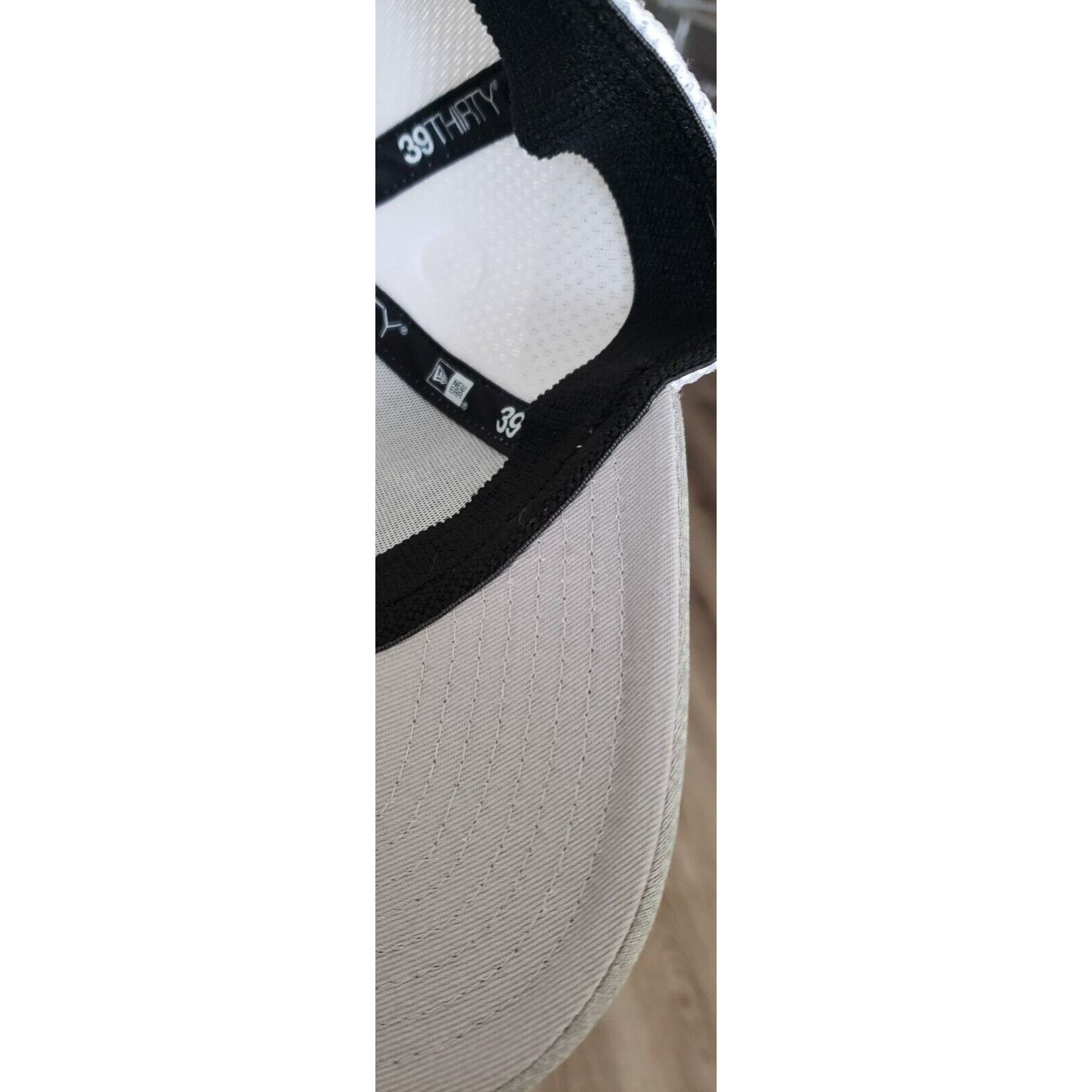 New Era Jacksonville Jaguars Hat Stretch Fit 3930 White S/M New Era Size ONE SIZE - 7 Thumbnail
