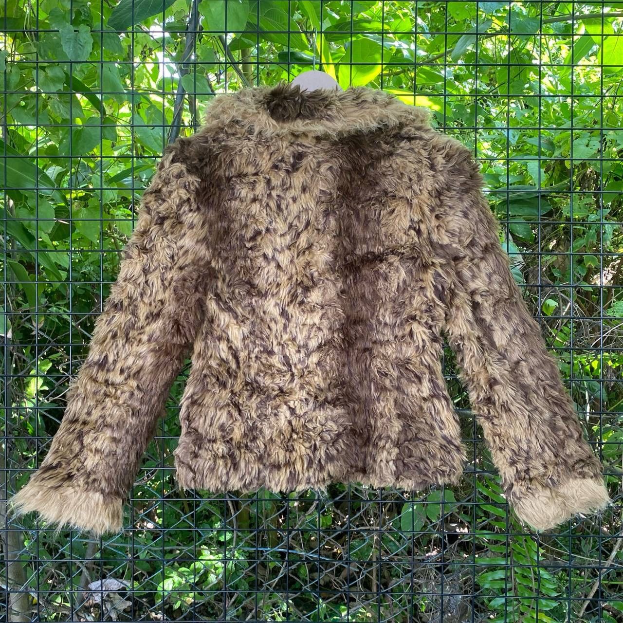 If Six Was Nine Vintage Fur Fluffy Tiger Coat Size M / US 6-8 / IT 42-44 - 8 Thumbnail