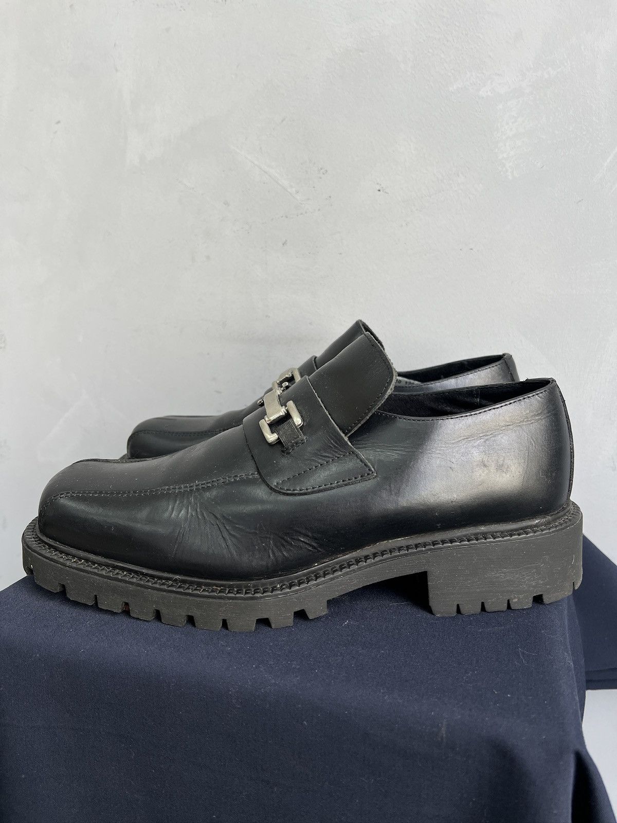 New Rock New rock style platform leather boots y2k opium style Size US 13 / EU 46 - 4 Thumbnail