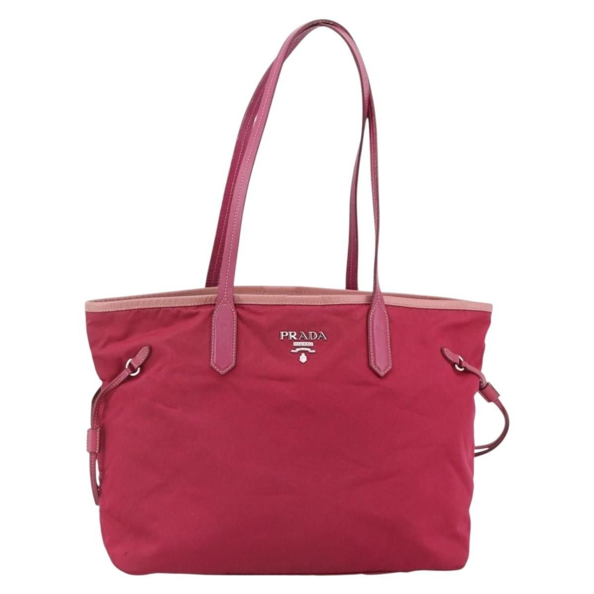 Prada Prada Vintage Tote Tessuto Size ONE SIZE - 1 Thumbnail