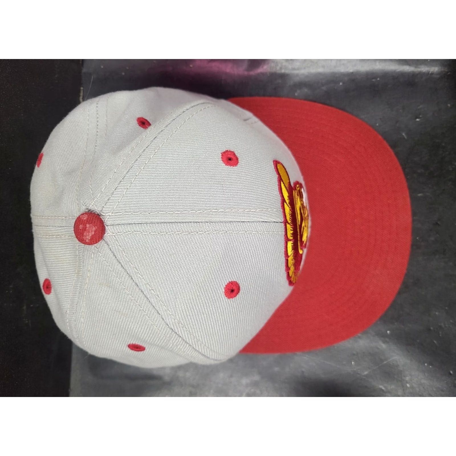 Vintage VINTAGE USC TROJANS AUTHENTIC APPAREL Snapback Cap Hat Size ONE SIZE - 4 Thumbnail