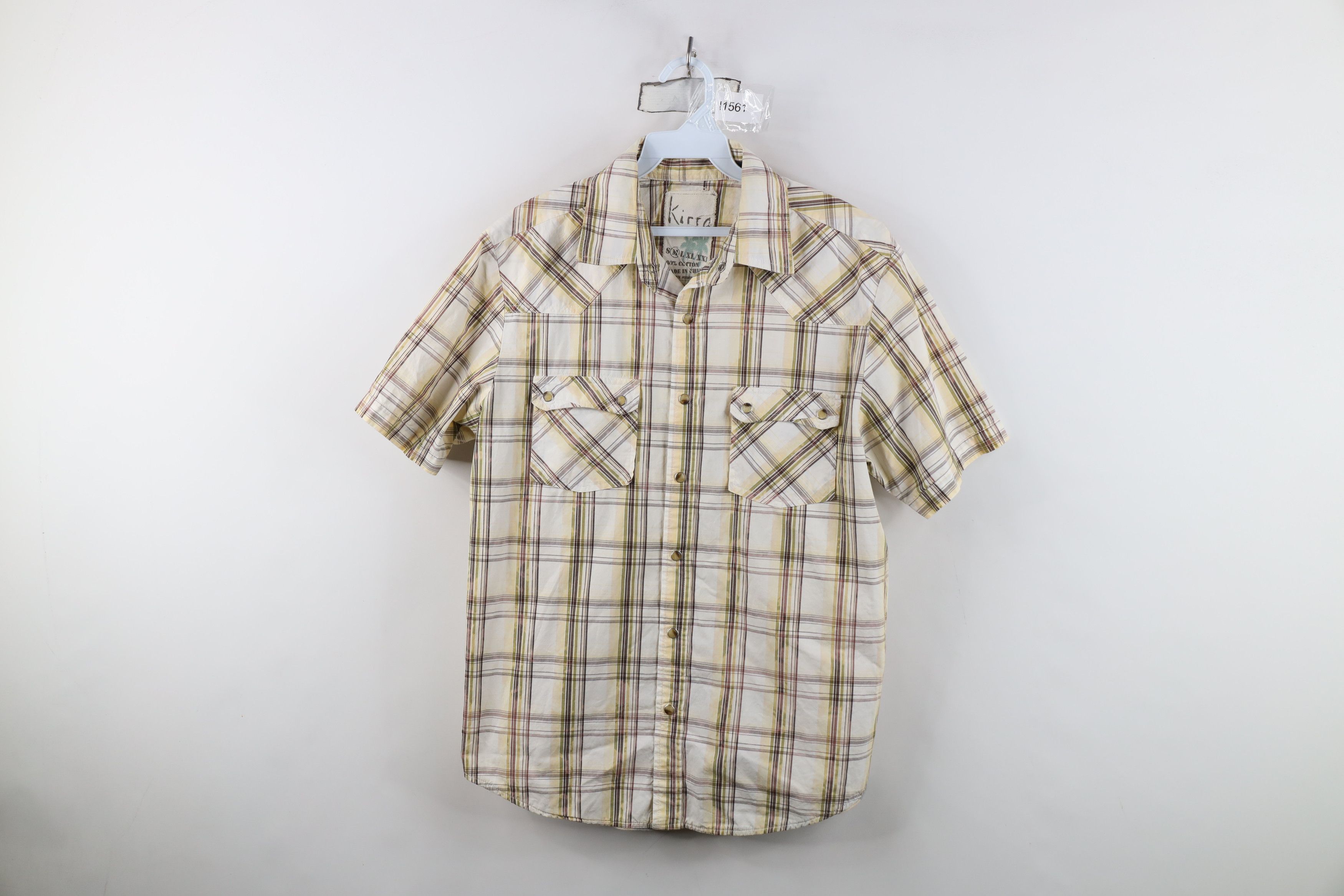Kirra Vintage Kirra Surfing Western Short Sleeve Snap Button Shirt Size US M / EU 48-50 / 2 - 1 Thumbnail