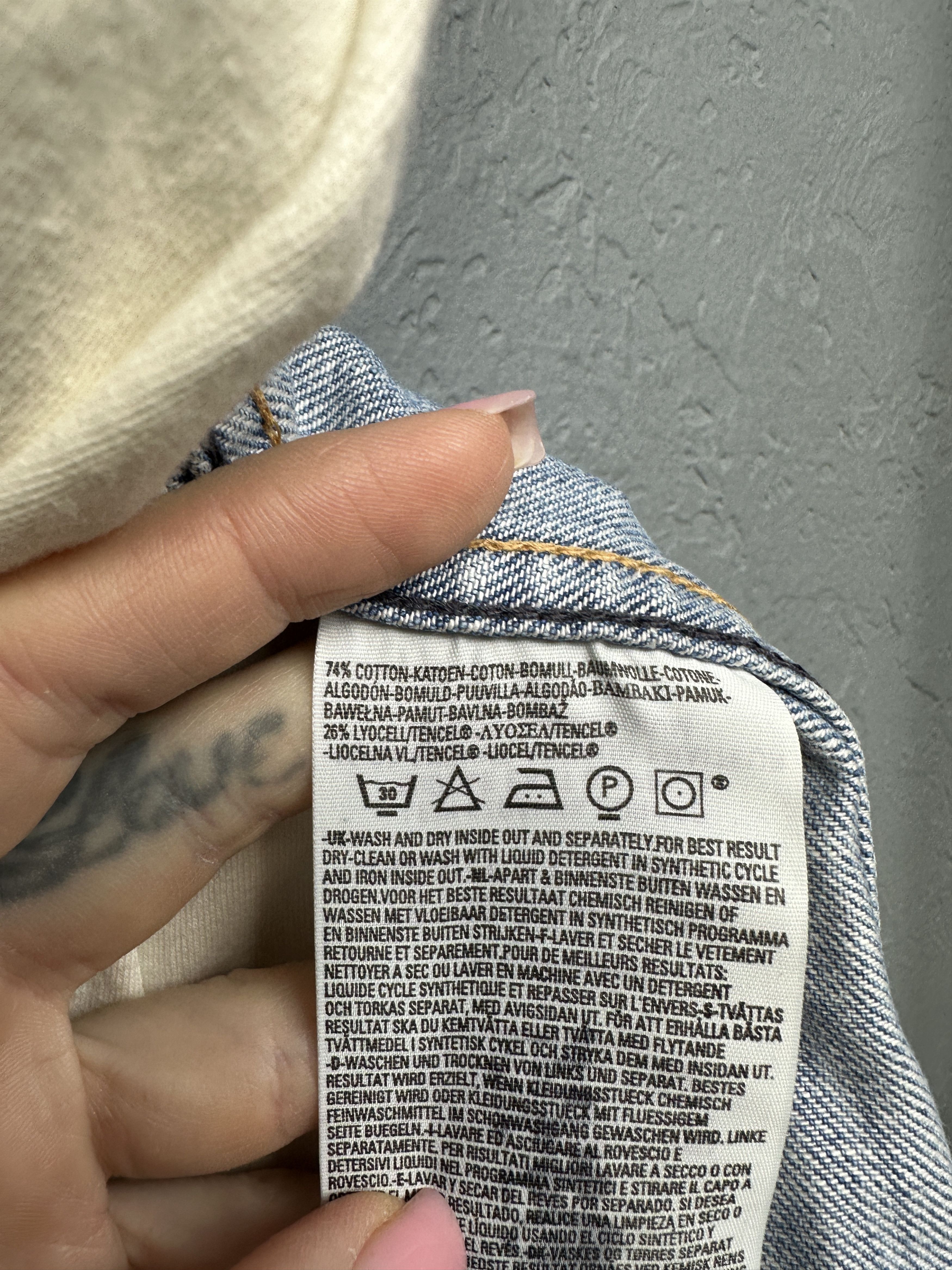 Levi's Levi's Mens Engineered Denim Shirt Size US XL / EU 56 / 4 - 6 Thumbnail
